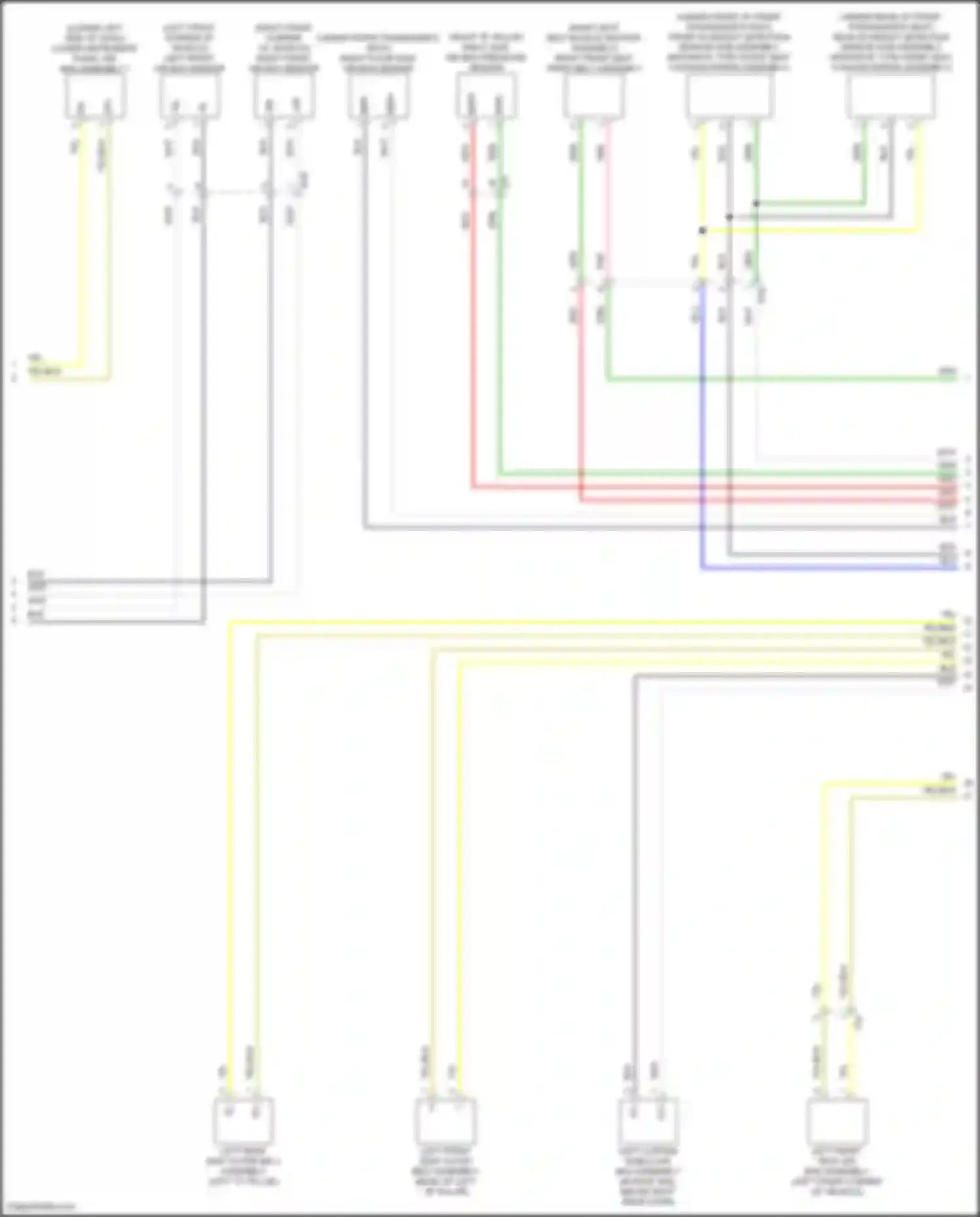 Camry Toyota XV80 (2024-2024): Supplemental restraints circuit (2 of 3)