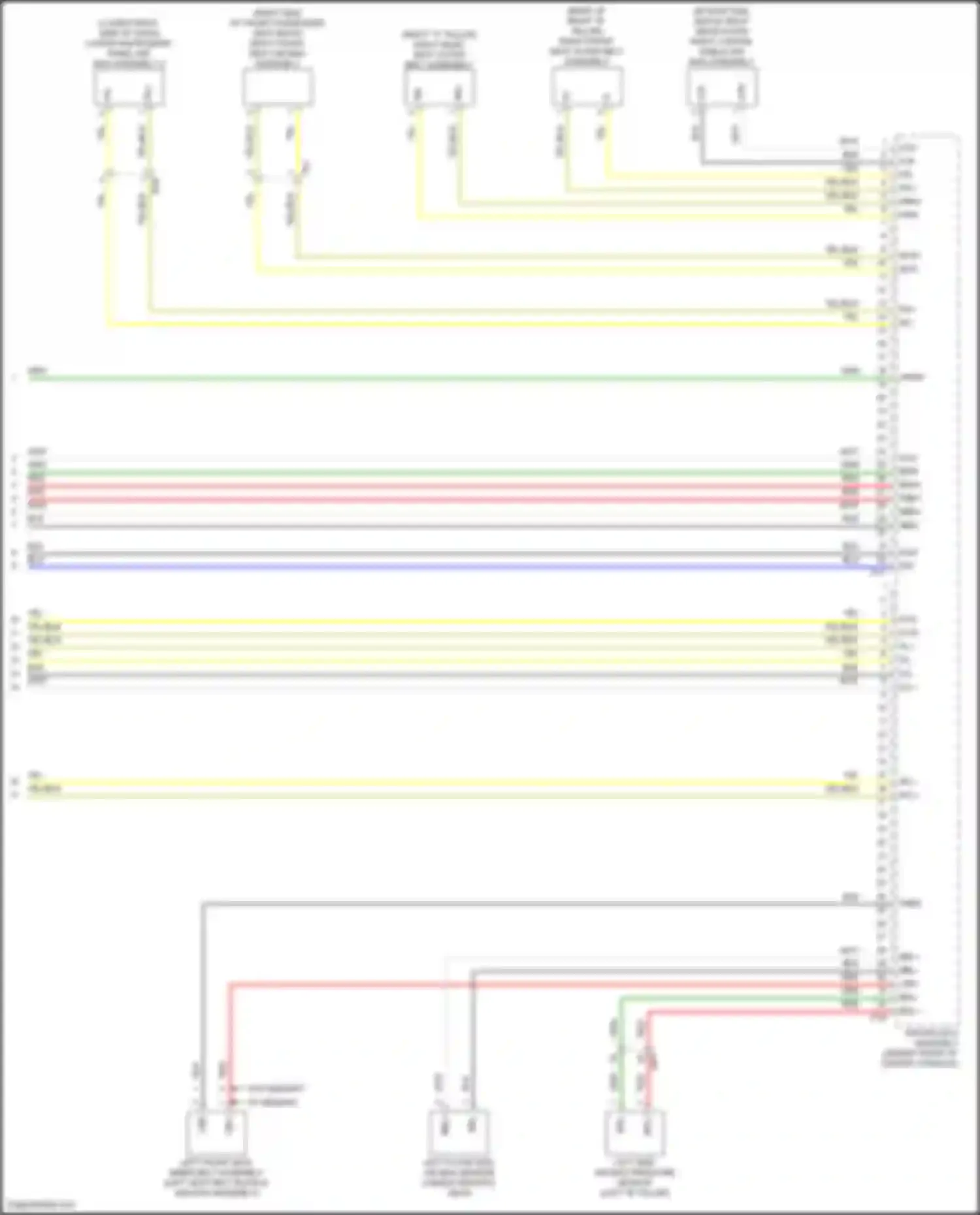 Camry Toyota XV80 (2024-2024): Supplemental restraints circuit (3 of 3)
