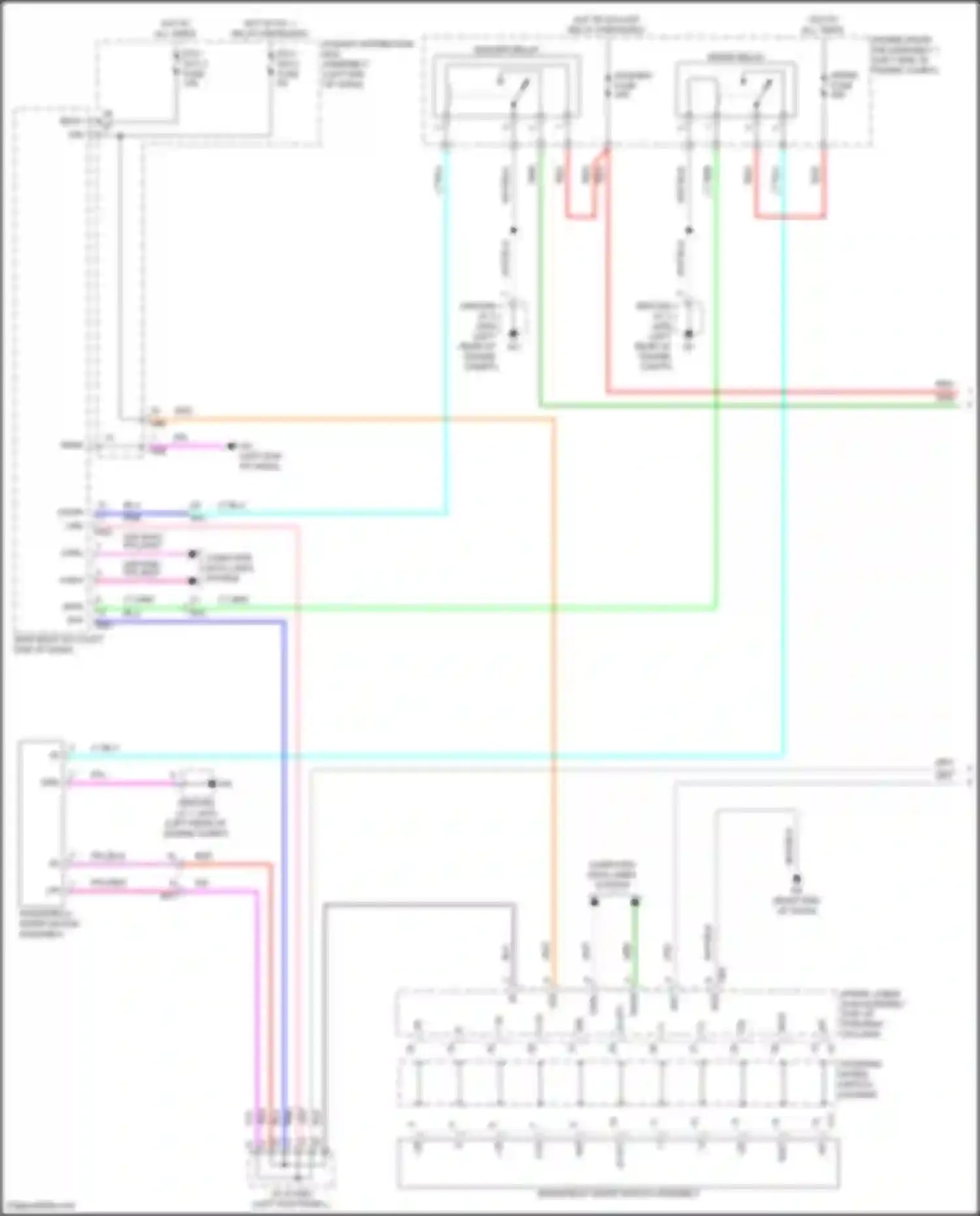 Camry Toyota XV80 (2024-2024): Wiper/washer circuit (1 of 2)