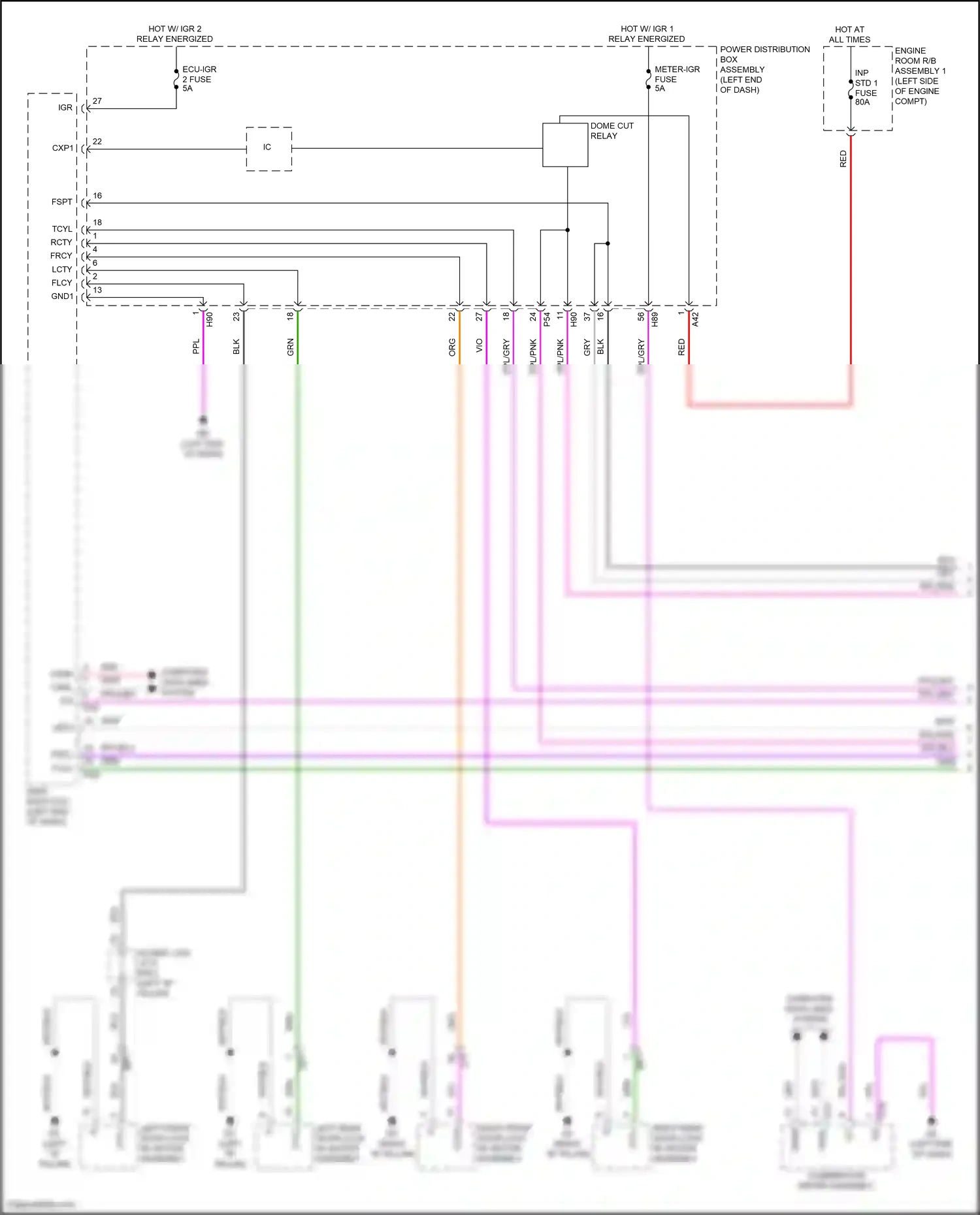 Wiring diagram computer data lines system for Toyota Camry XV80 (2024-2024) (21 of 74)