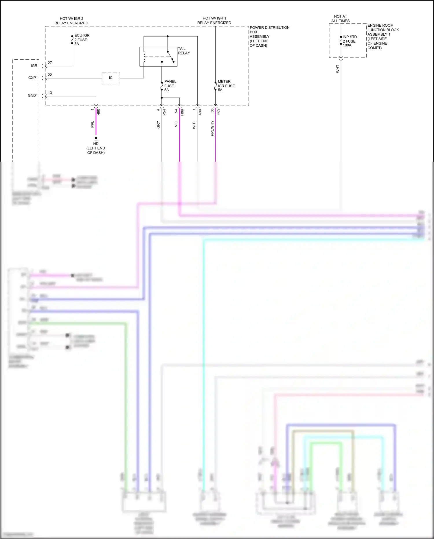 Wiring diagram computer data lines system for Toyota Camry XV80 (2024-2024) (30 of 74)