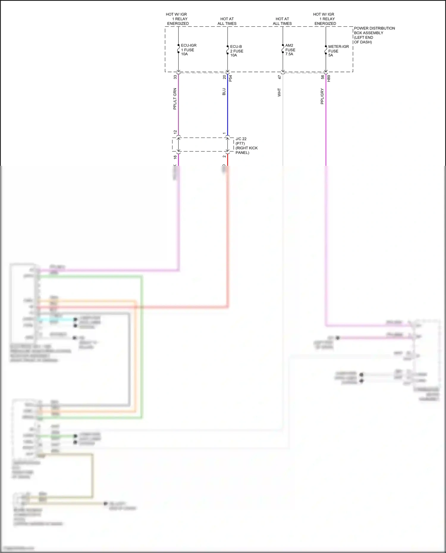 Wiring diagram computer data lines system for Toyota Camry XV80 (2024-2024) (9 of 74)