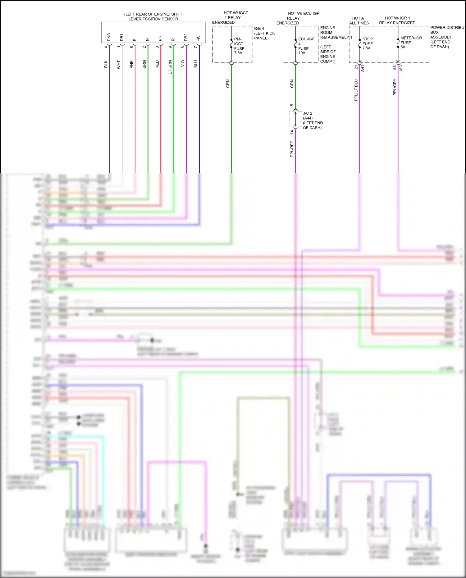 Wiring diagram computer data lines system for Toyota Camry XV80 (2024-2024) (38 of 74)