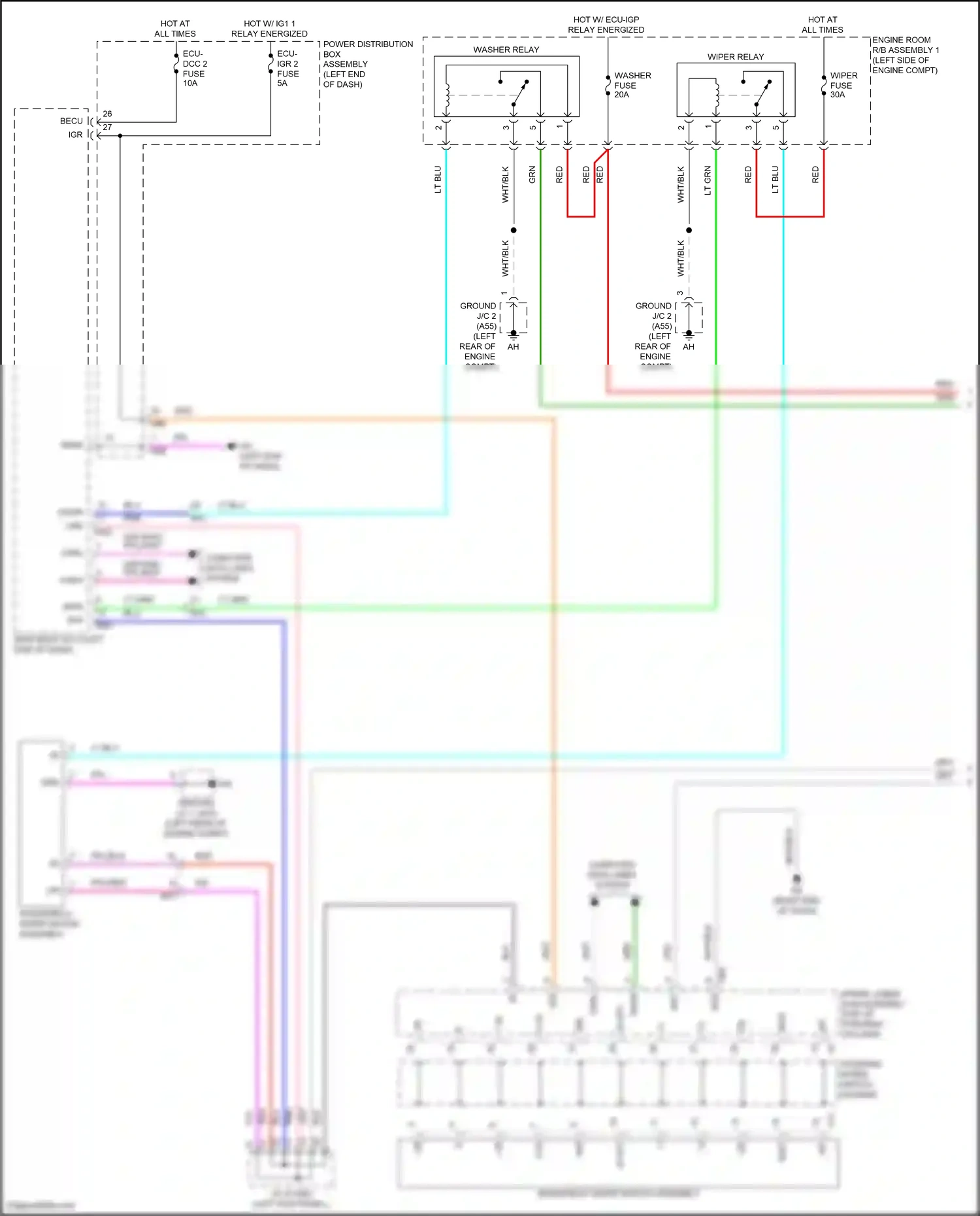 Wiring diagram computer data lines system for Toyota Camry XV80 (2024-2024) (20 of 74)