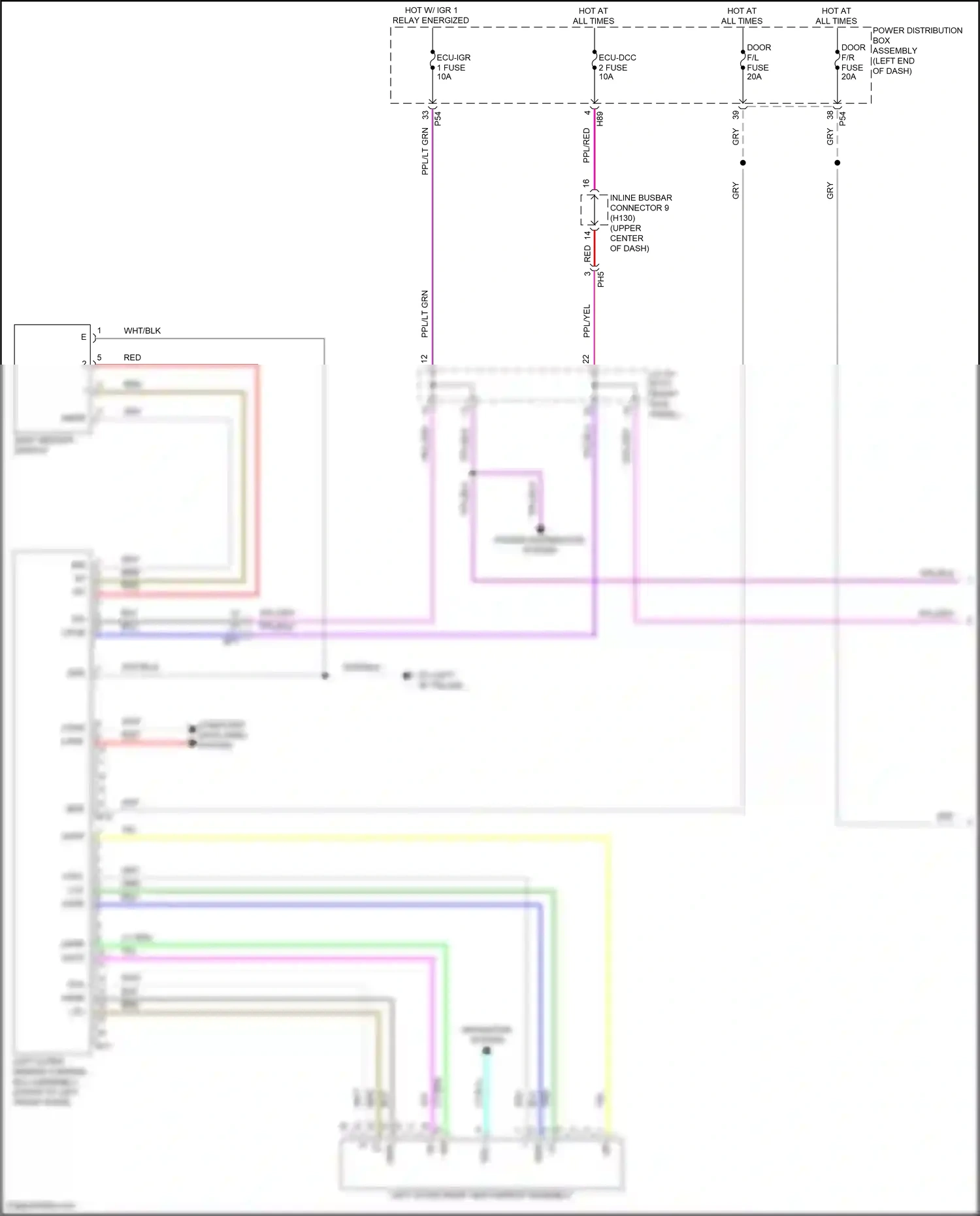 Wiring diagram computer data lines system for Toyota Camry XV80 (2024-2024) (3 of 74)