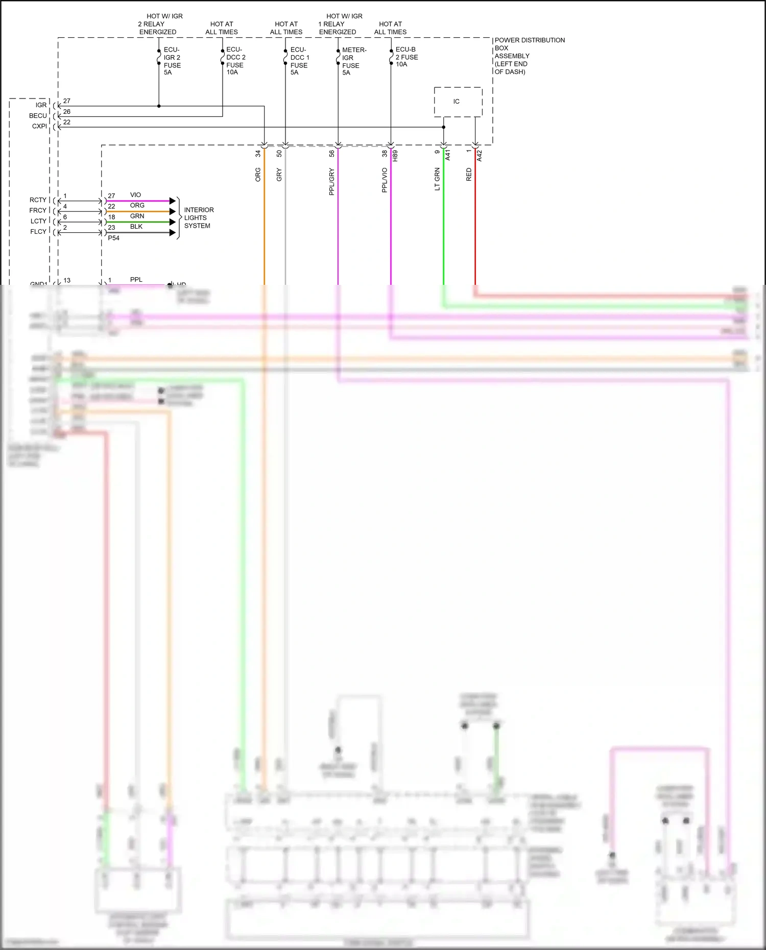 Wiring diagram computer data lines system for Toyota Camry XV80 (2024-2024) (12 of 74)