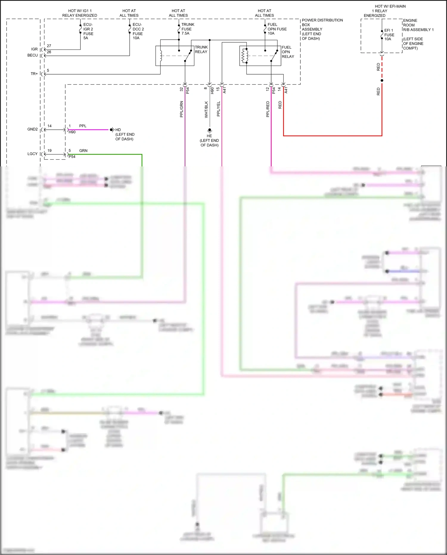 Wiring diagram computer data lines system for Toyota Camry XV80 (2024-2024) (19 of 74)