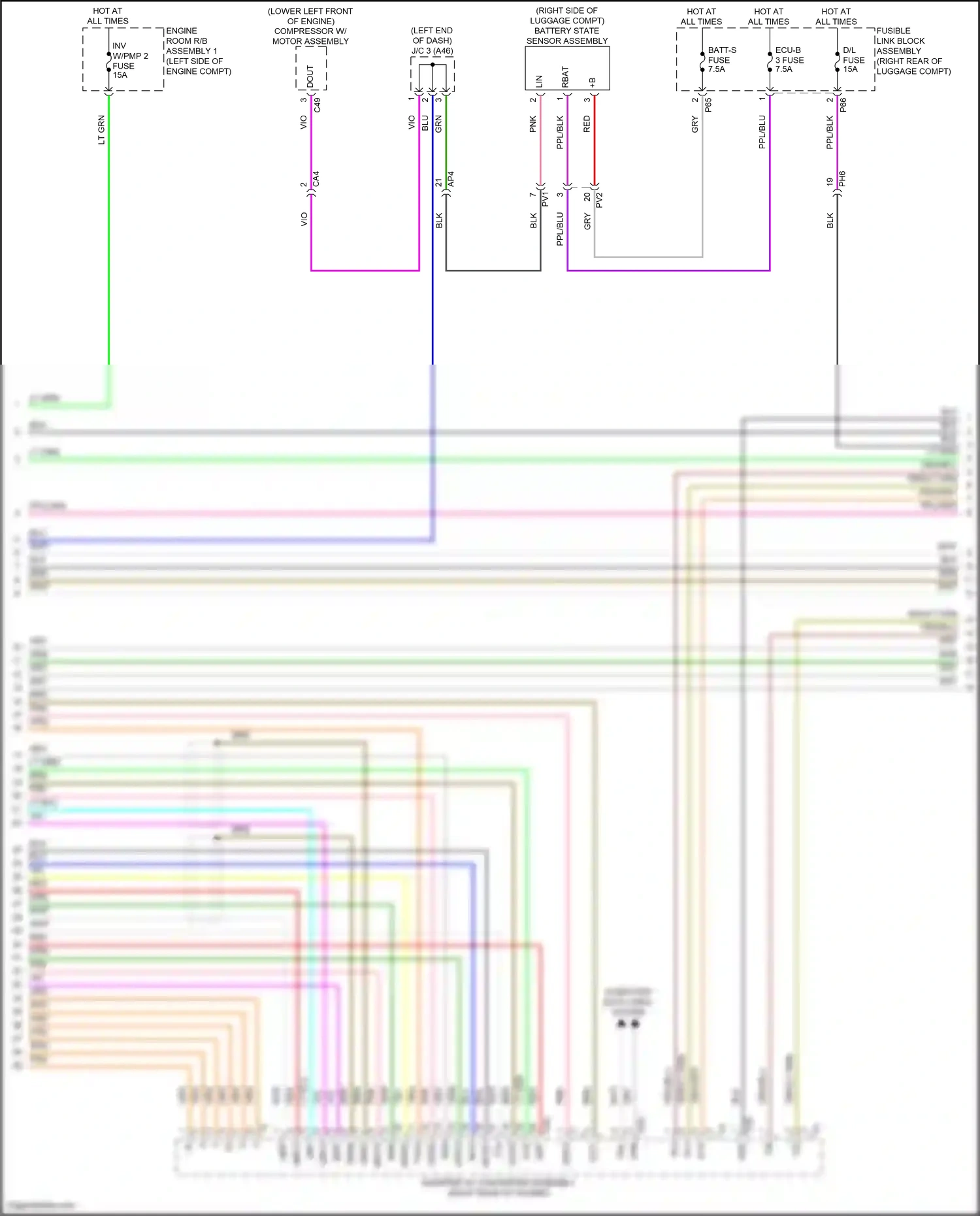 Wiring diagram computer data lines system for Toyota Camry XV80 (2024-2024) (72 of 74)