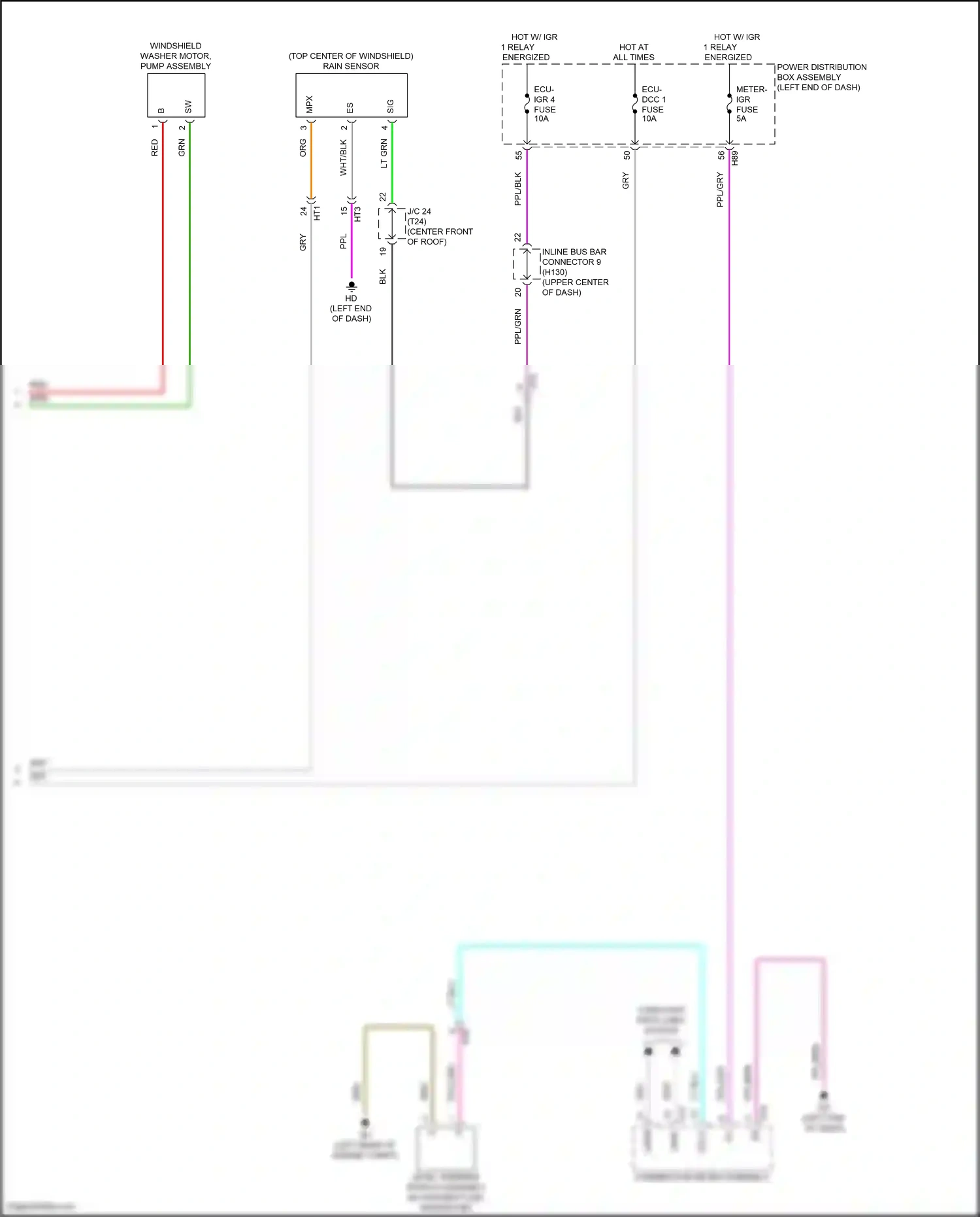 Wiring diagram computer data lines system for Toyota Camry XV80 (2024-2024) (10 of 74)