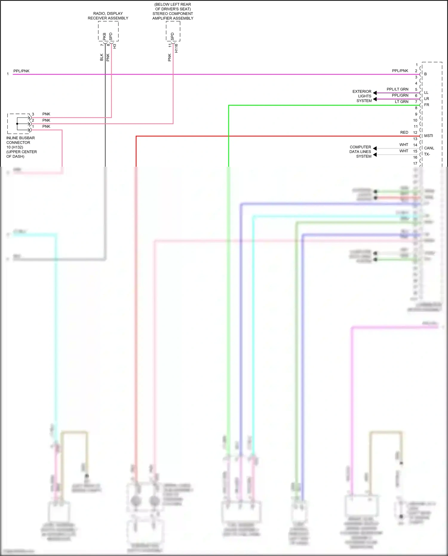 Wiring diagram computer data lines system for Toyota Camry XV80 (2024-2024) (14 of 74)