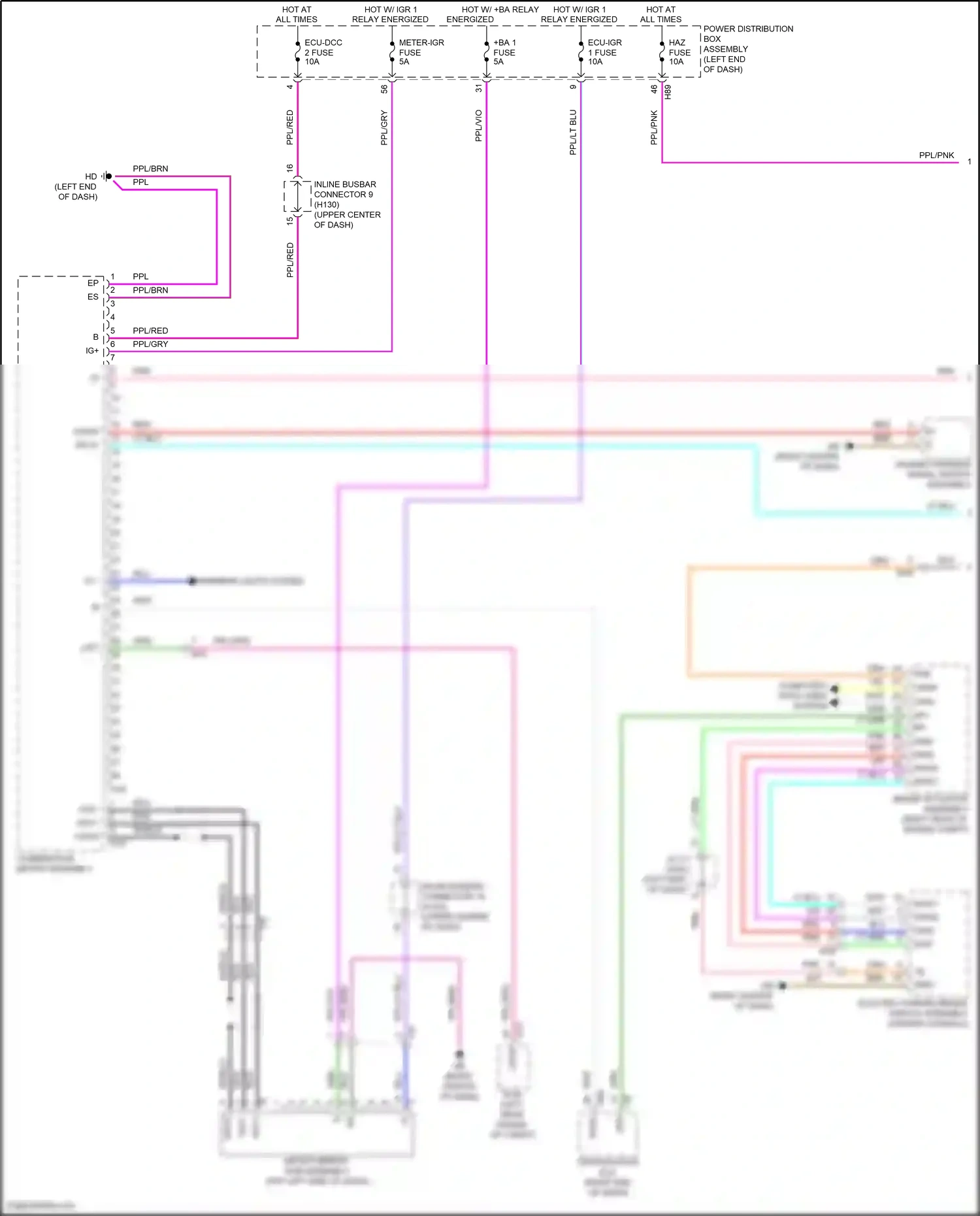Wiring diagram computer data lines system for Toyota Camry XV80 (2024-2024) (13 of 74)