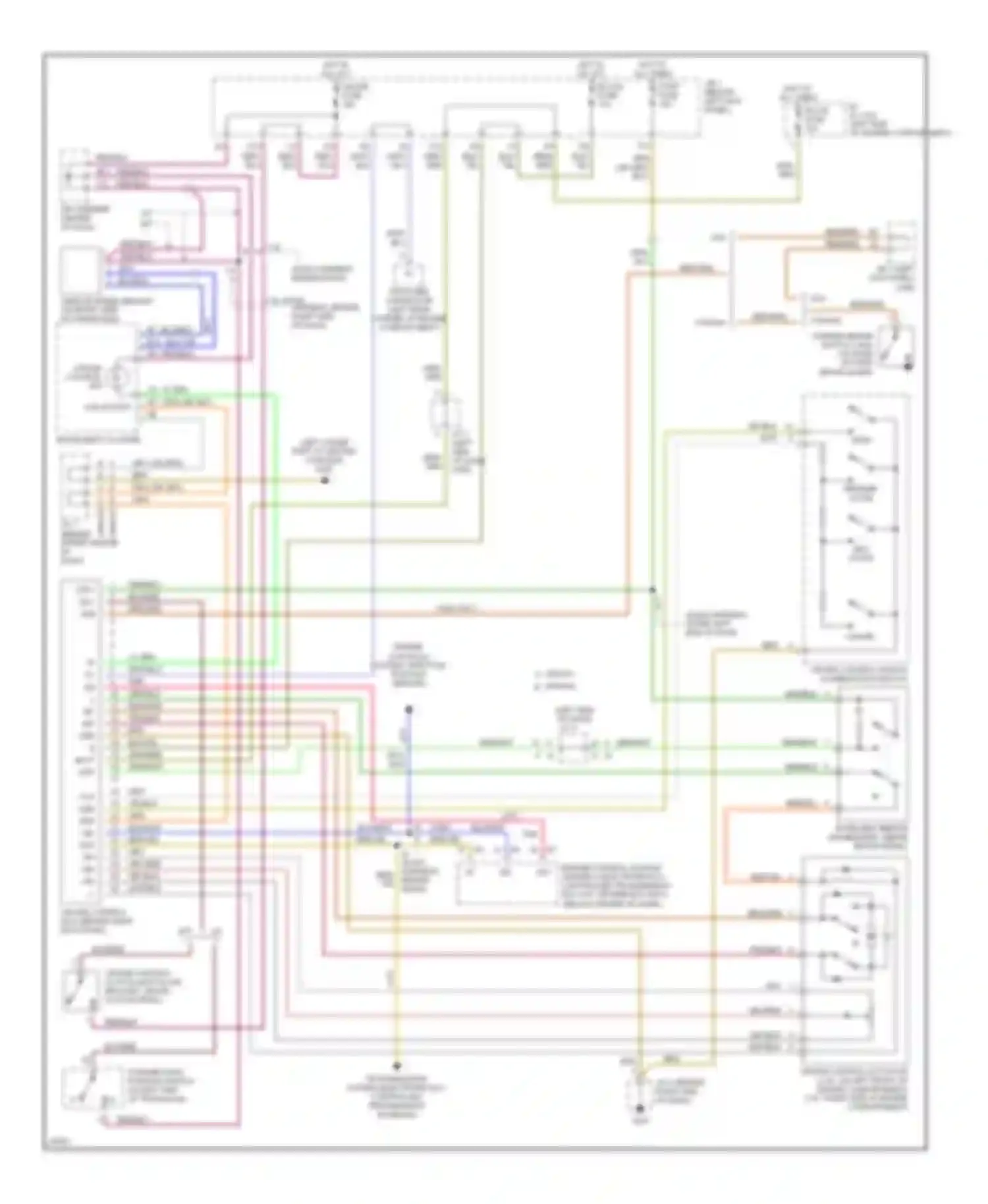 Wiring diagram ccs cms spd idl ect for Toyota Celica T200 facelift (1995-1999) (1 of 1)