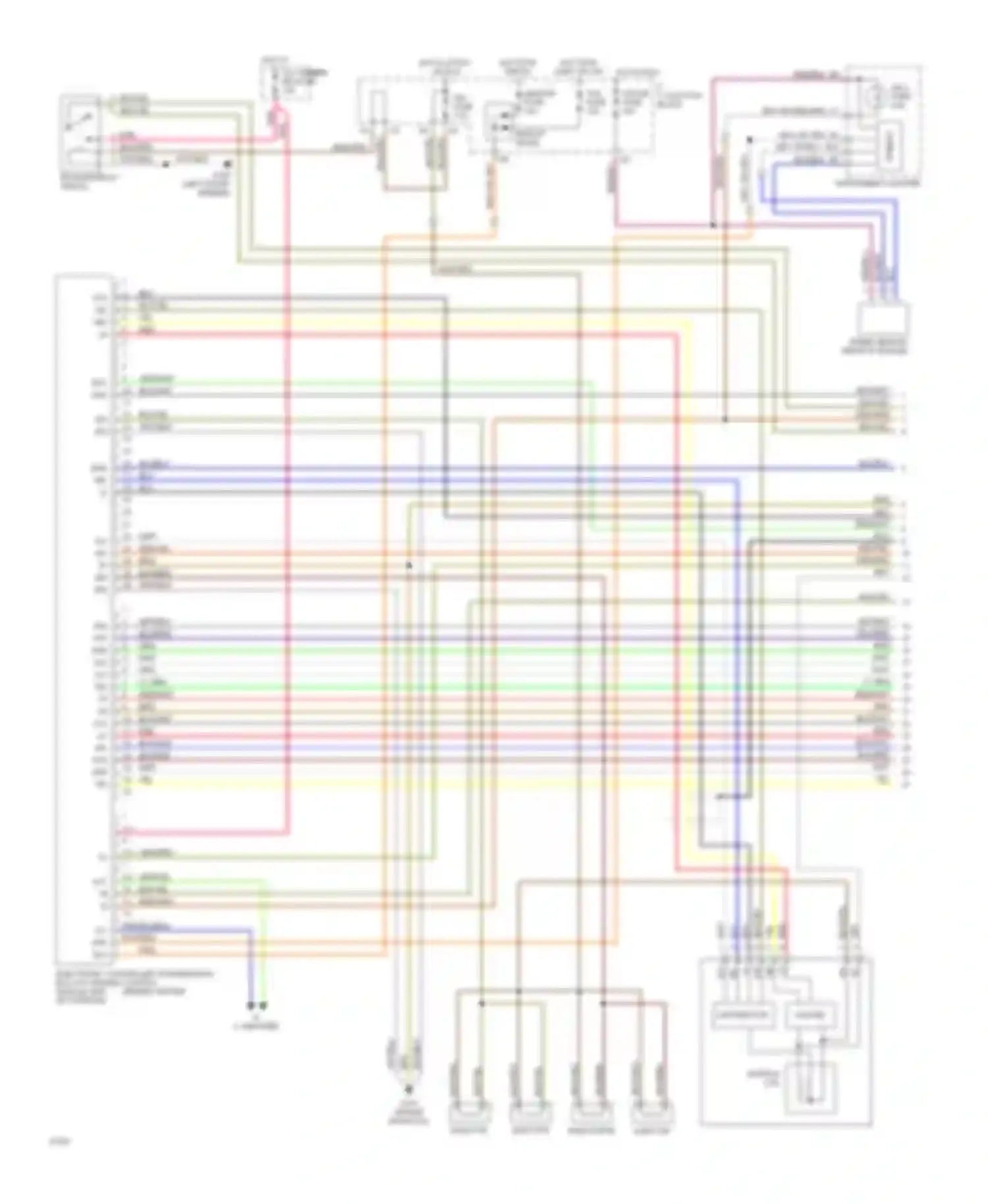 Celica Toyota T200 (1993-1995): Wiring diagram engine performance 1.8ls, m/t (1 of 2)