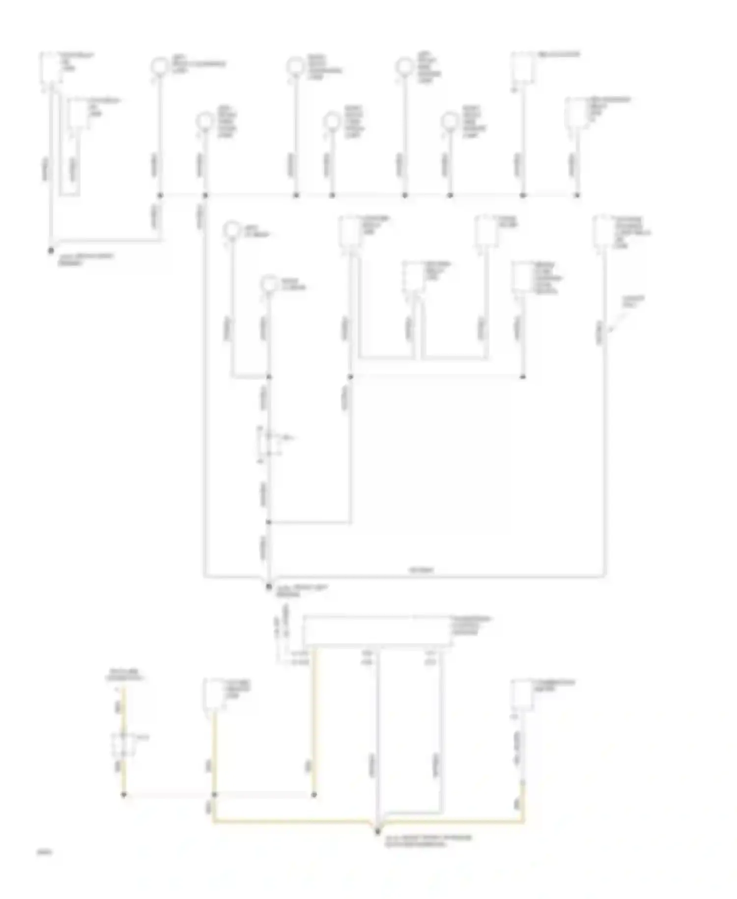 Celica Toyota T200 (1993-1995): Ground distribution circuit (1 of 3)