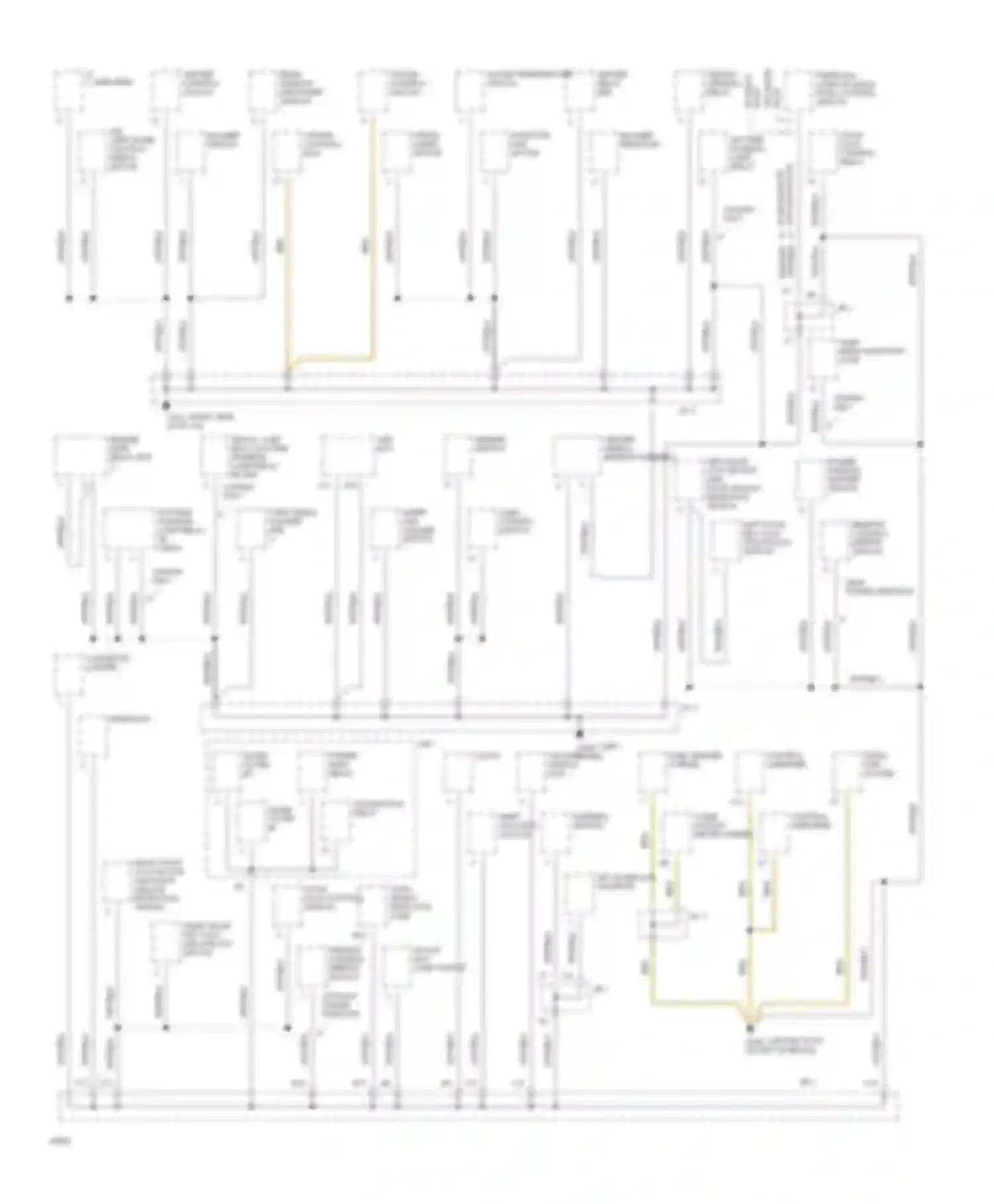Celica Toyota T200 (1993-1995): Ground distribution circuit (2 of 3)