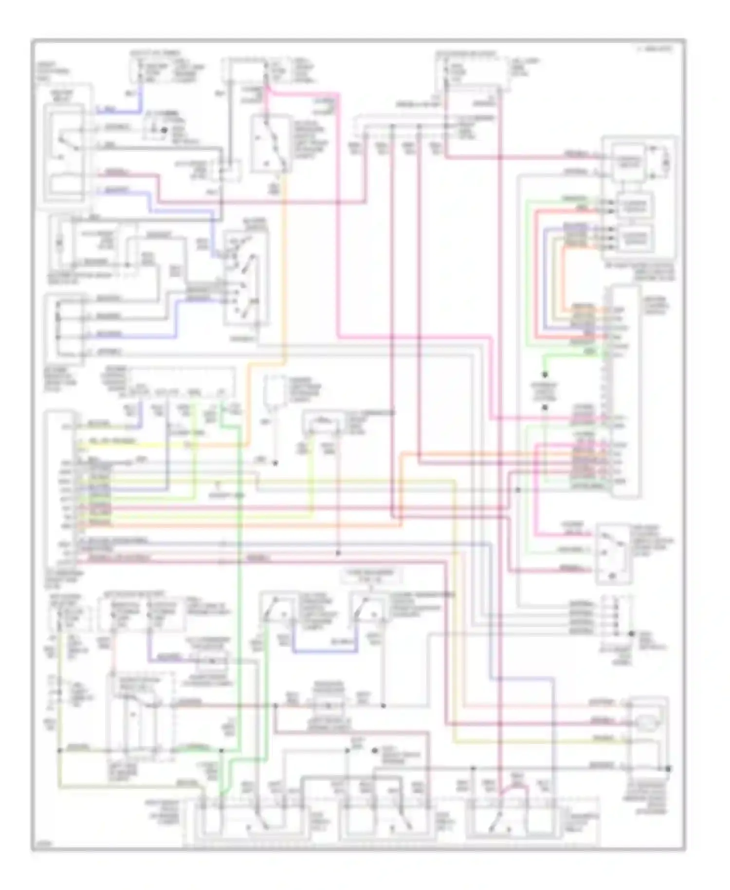 Wiring diagram 1994 vftc for Toyota Celica T200 (1993-1995) (1 of 2)