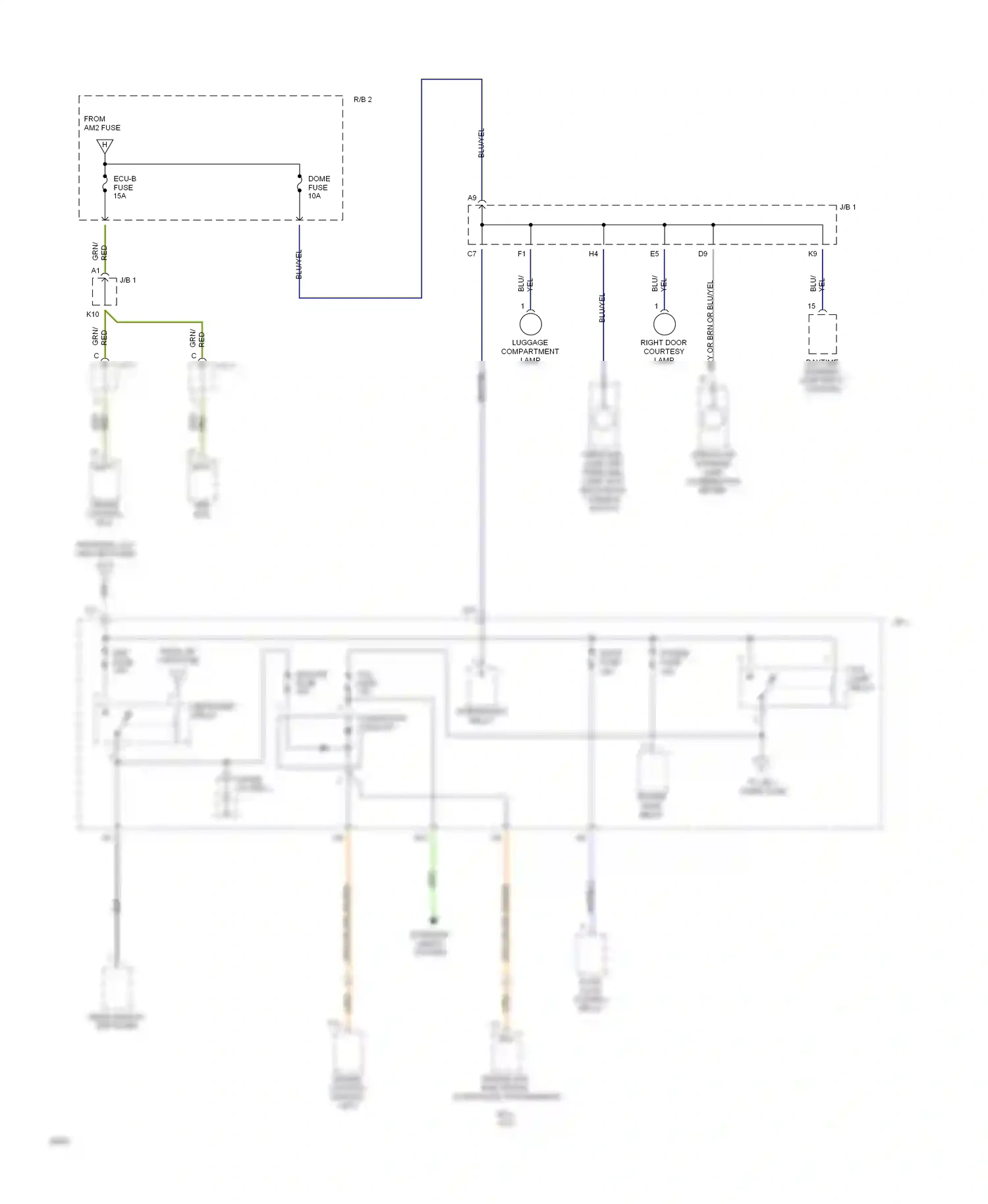 Toyota Celica T200 (1993-1995) engine control module (m/t) wiring diagram  (1 of 1)