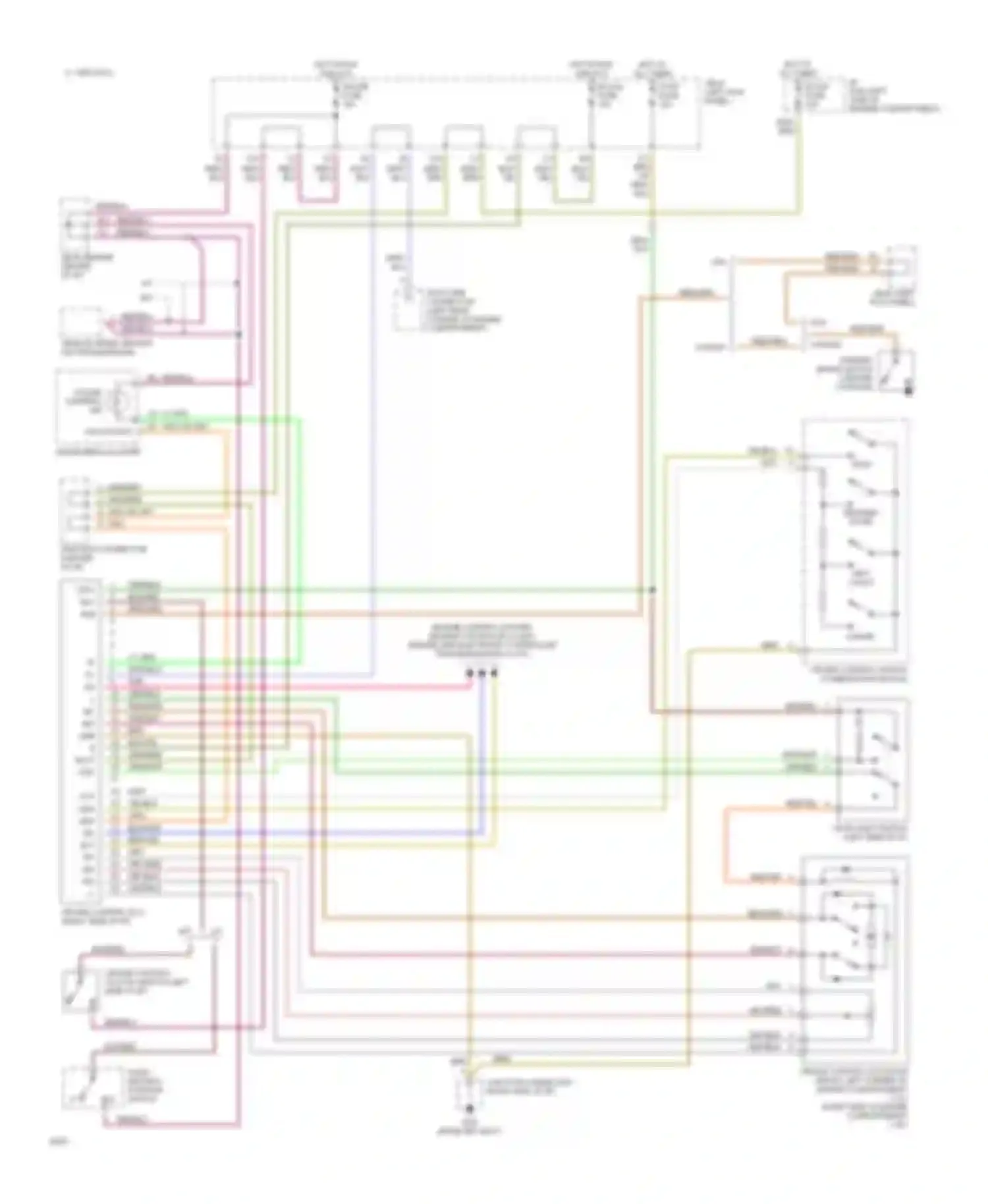 Wiring diagram hot in run and acc for Toyota Celica T200 (1993-1995) (1 of 1)