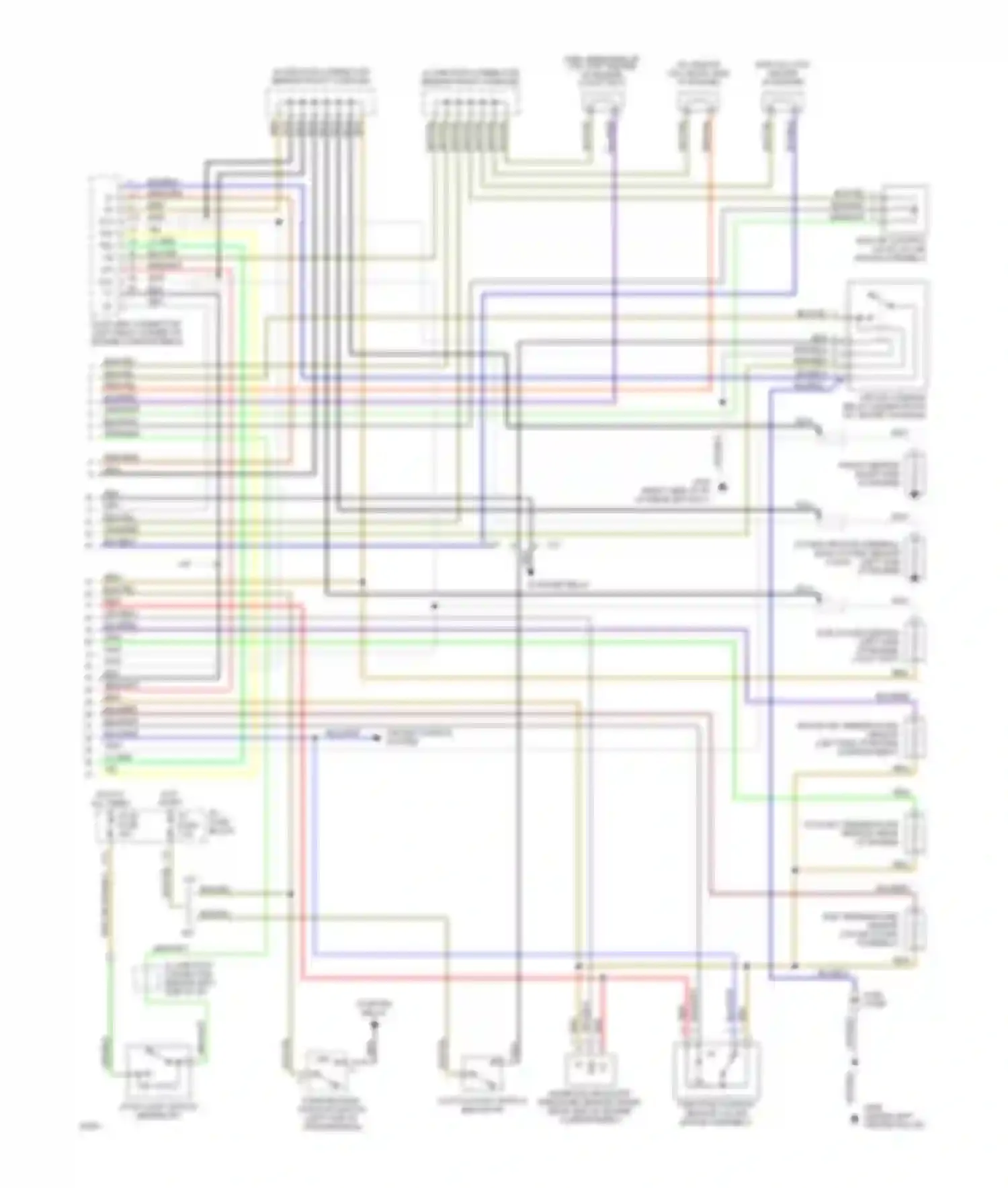 Wiring diagram i/p fuse block st fuse for Toyota Celica T200 (1993-1995) (1 of 1)