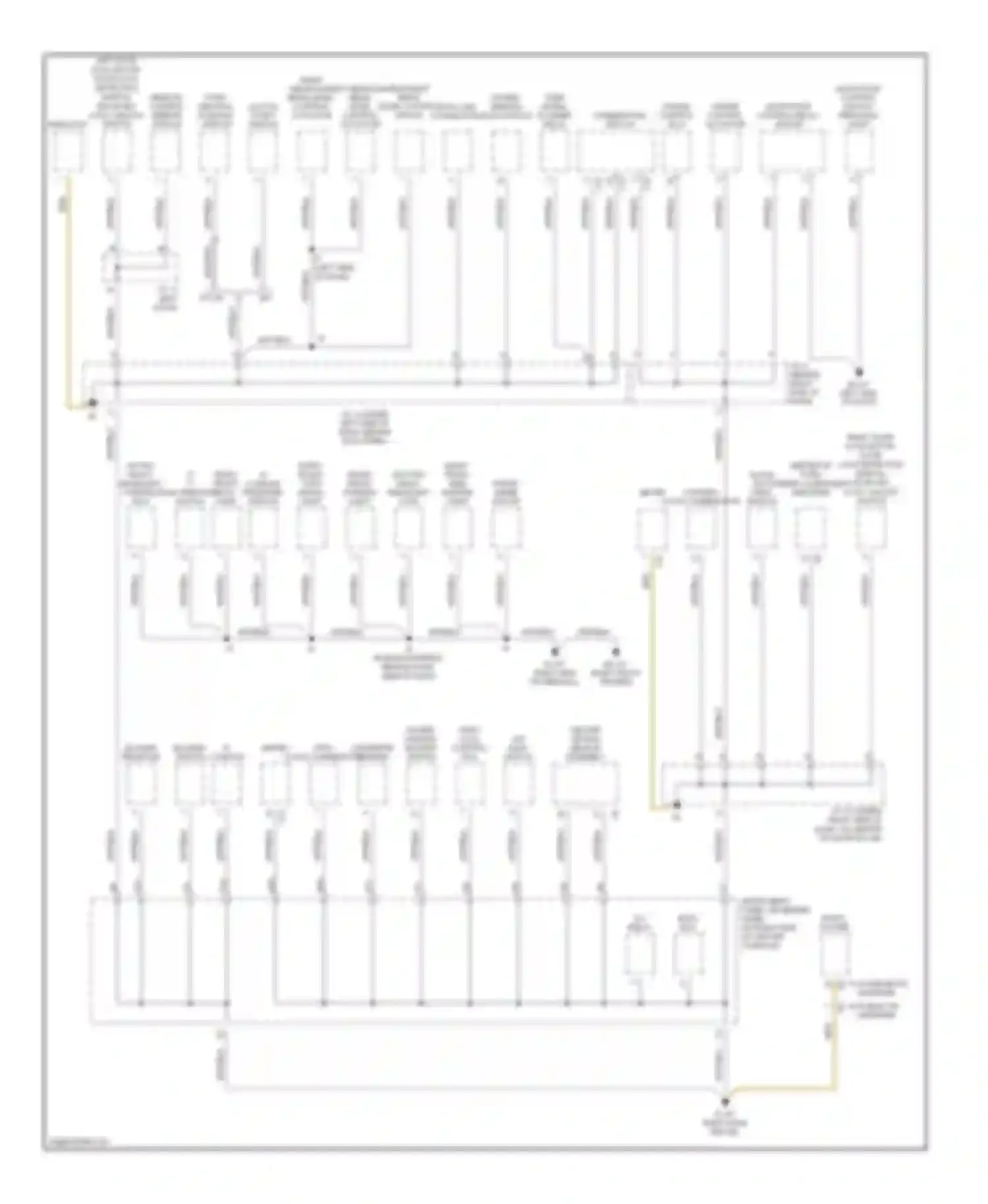 Celica Toyota T230 facelift (2002-2006): Ground distribution circuit, gt (2 of 2)