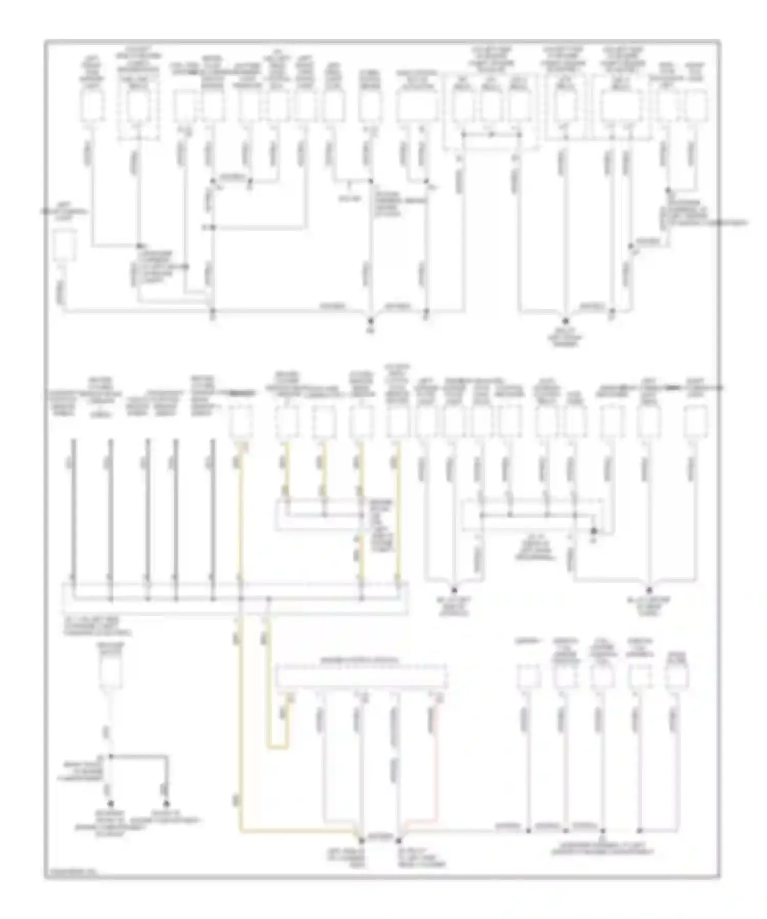 Celica Toyota T230 facelift (2002-2006): Ground distribution circuit, gt-s (1 of 2)