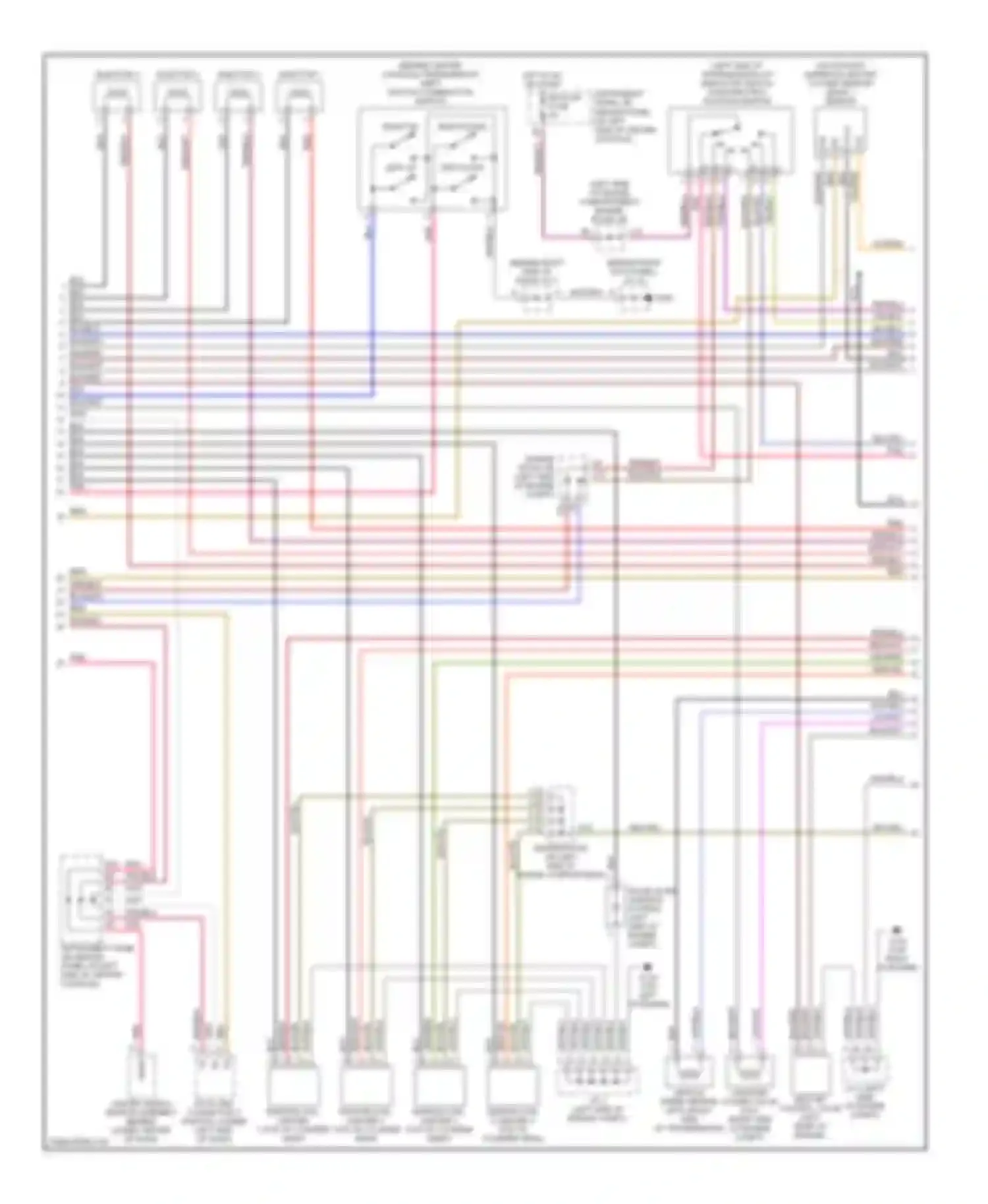 Celica Toyota T230 (1999-2002): Wiring diagram engine performance 1.8ls (2 of 3)
