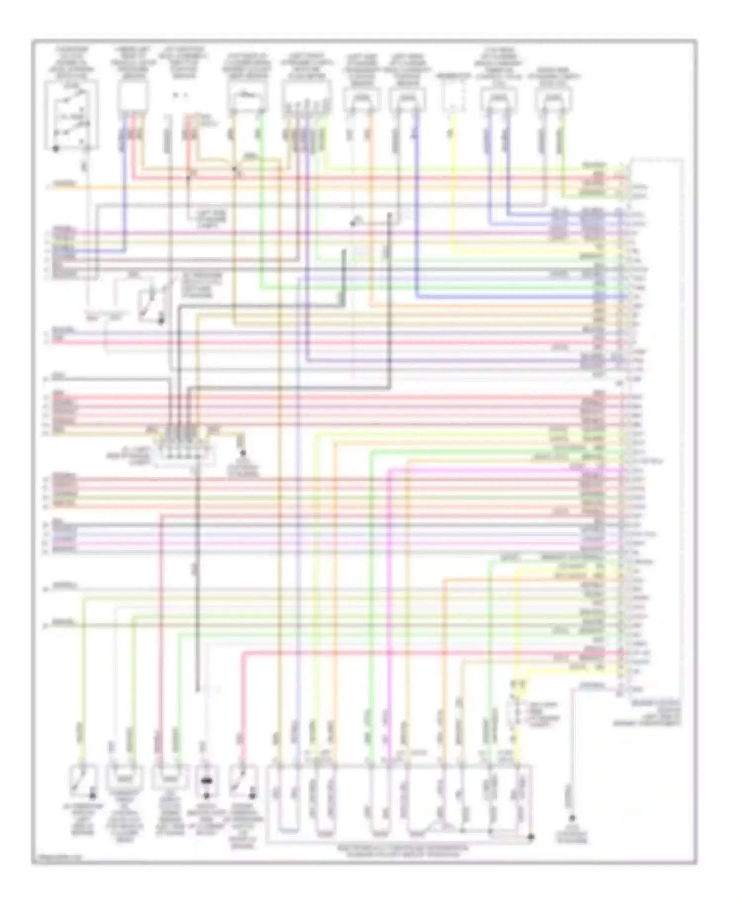 Celica Toyota T230 (1999-2002): Wiring diagram engine performance 1.8ls (3 of 3)