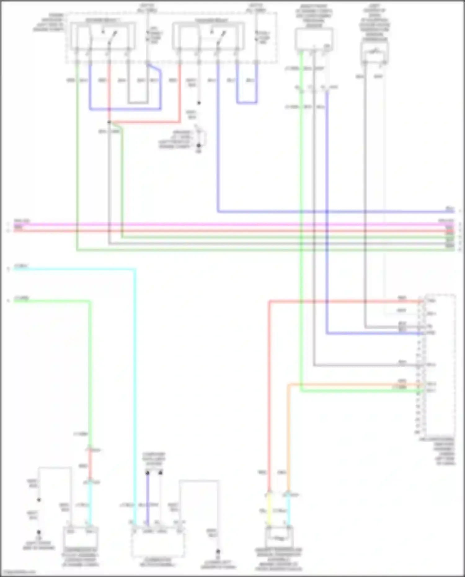 Corolla Cross Toyota I (2020-2024): Automatic a/c circuit (2 of 3)