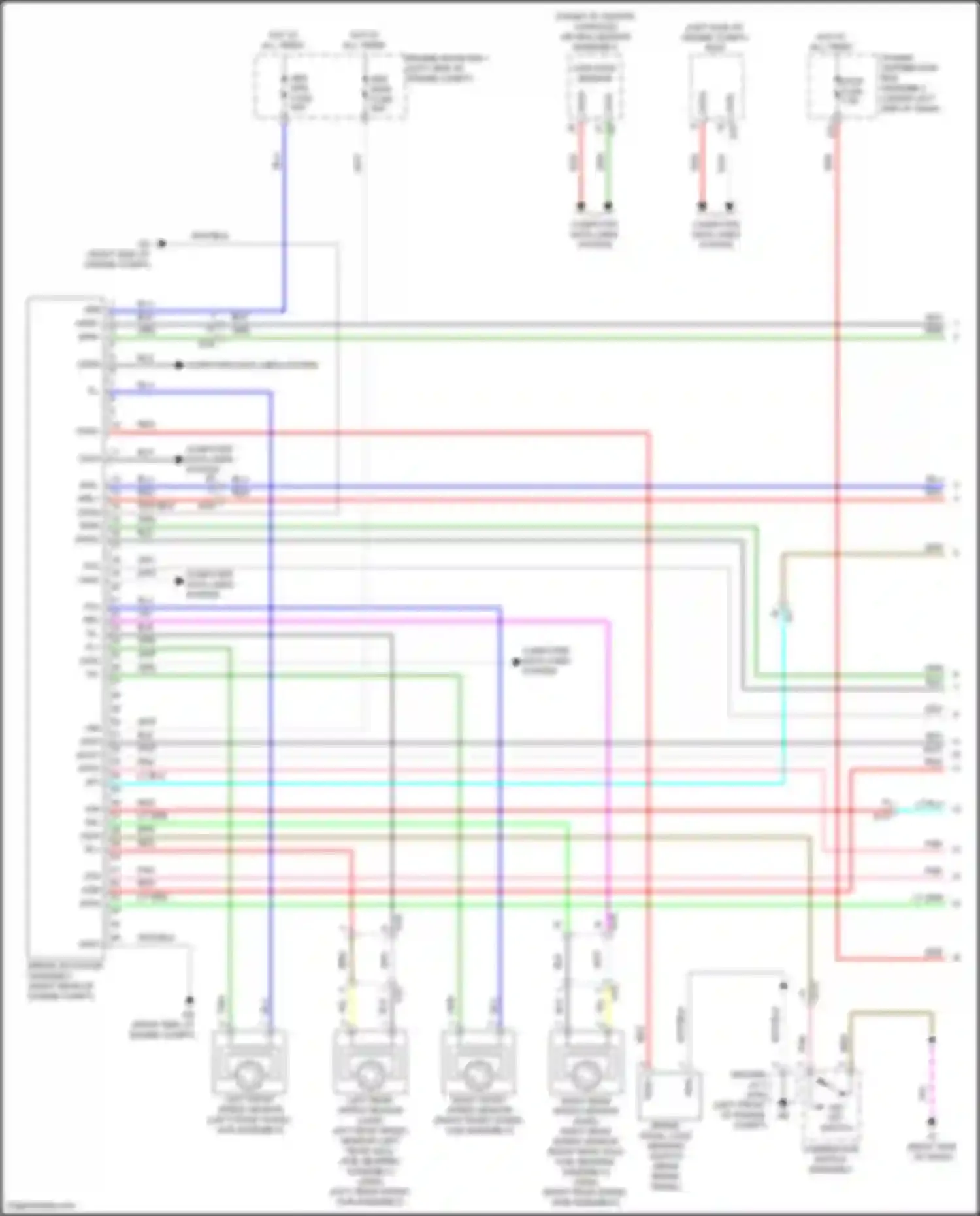 Corolla Cross Toyota I (2020-2024): Anti-lock brakes circuit (1 of 2)