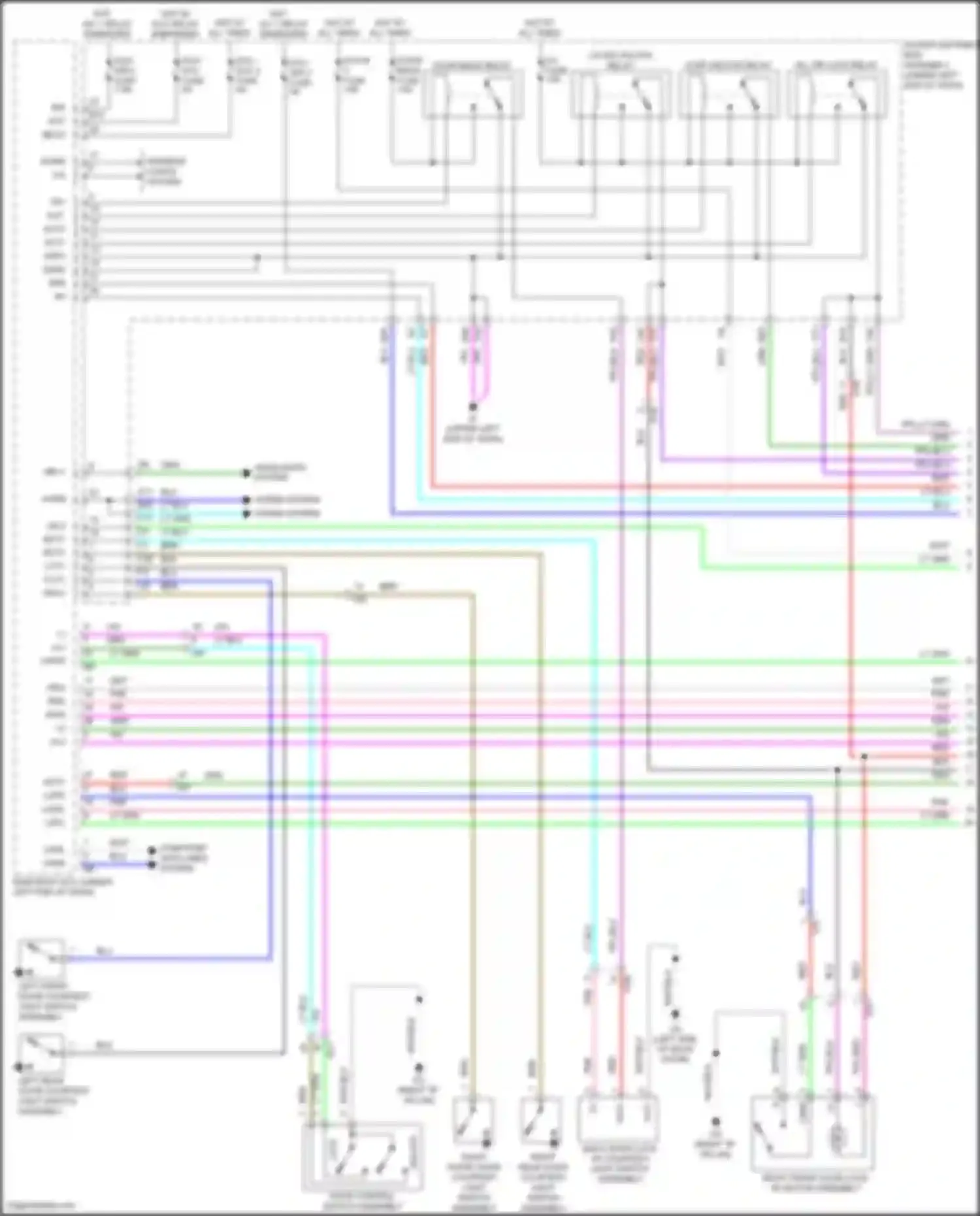 Corolla Cross Toyota I (2020-2024): Forced entry circuit, w/o smart key system (1 of 3)