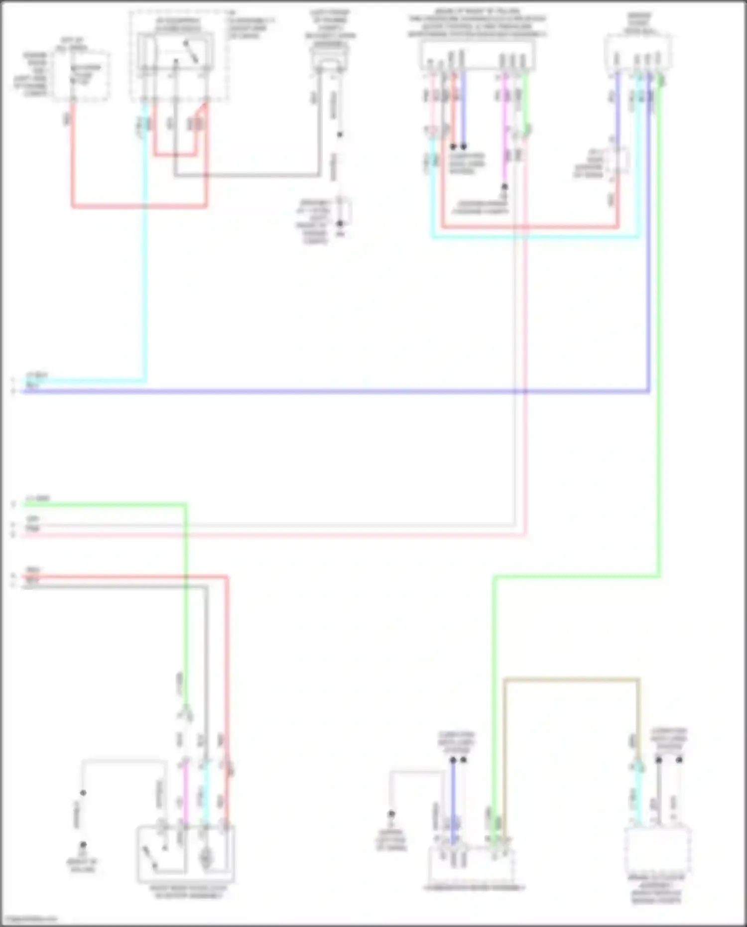Corolla Cross Toyota I (2020-2024): Forced entry circuit, w/o smart key system (3 of 3)