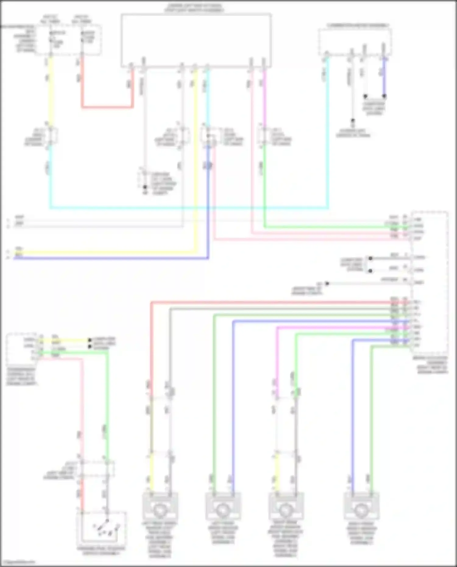Corolla Cross Toyota I (2020-2024): Cruise control circuit (2 of 2)