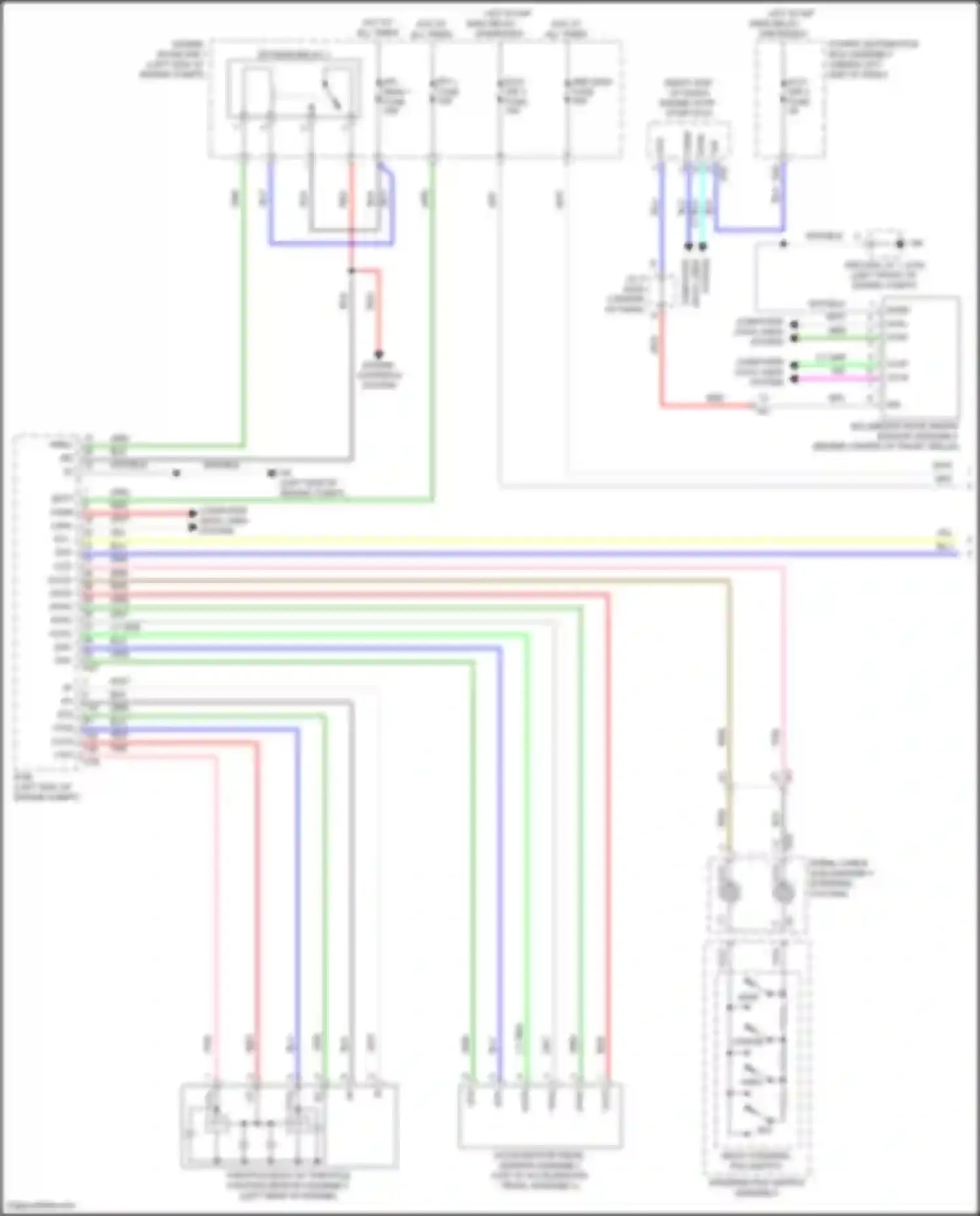 Corolla Cross Toyota I (2020-2024): Dynamic laser cruise control circuit (1 of 2)
