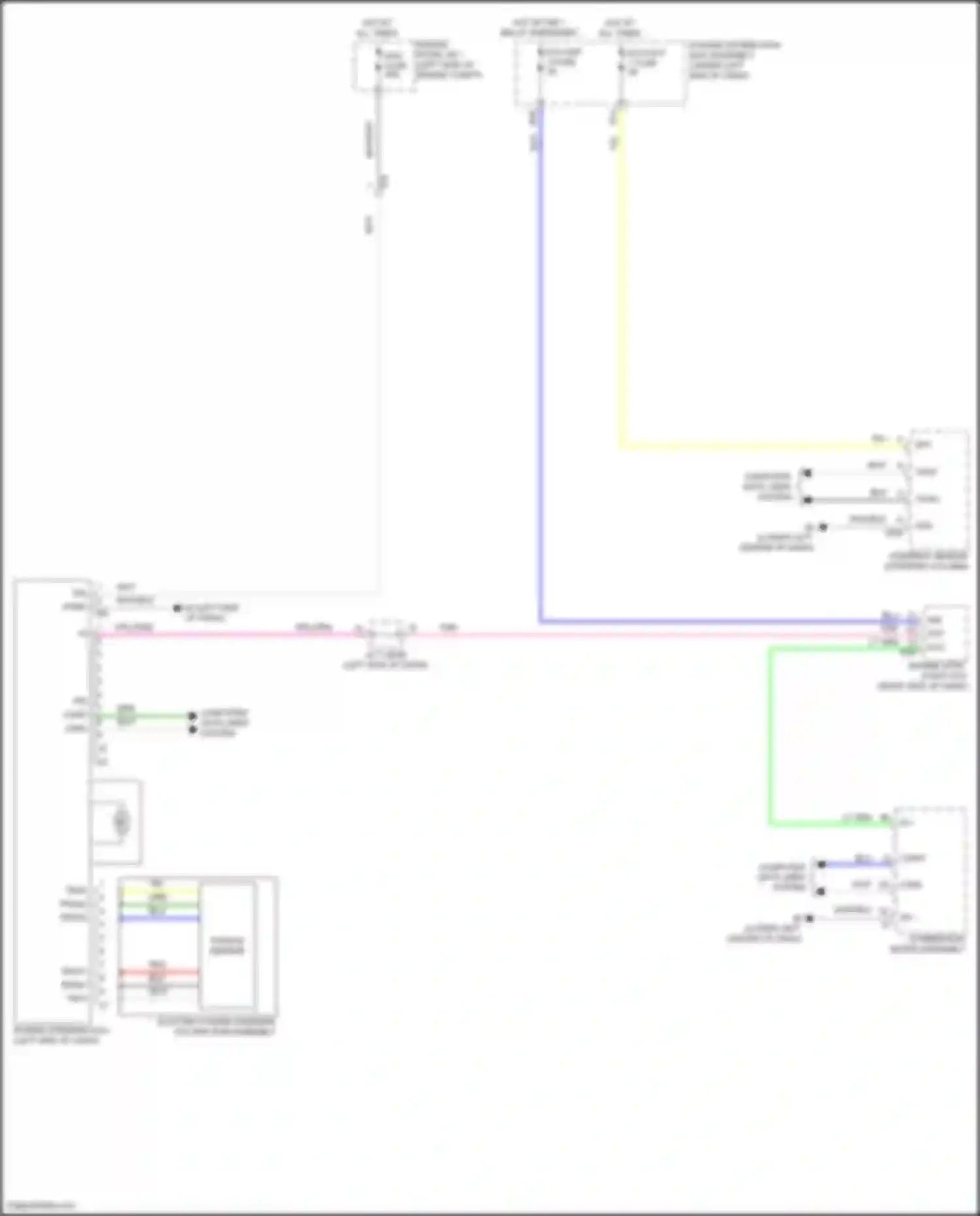Corolla Cross Toyota I (2020-2024): Electronic power steering circuit