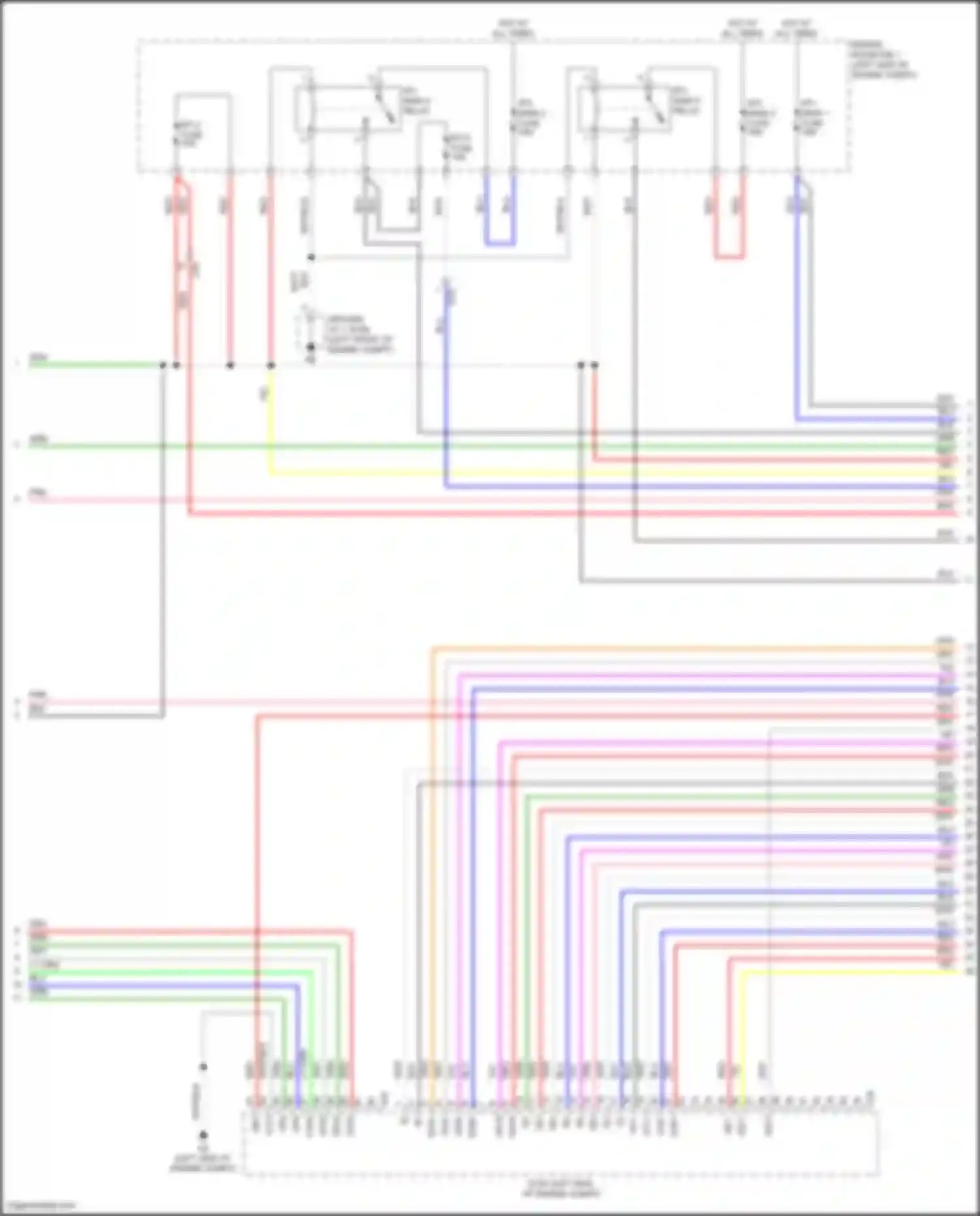 Corolla Cross Toyota I (2020-2024): Wiring diagram engine performance 2.0l (2 of 7)