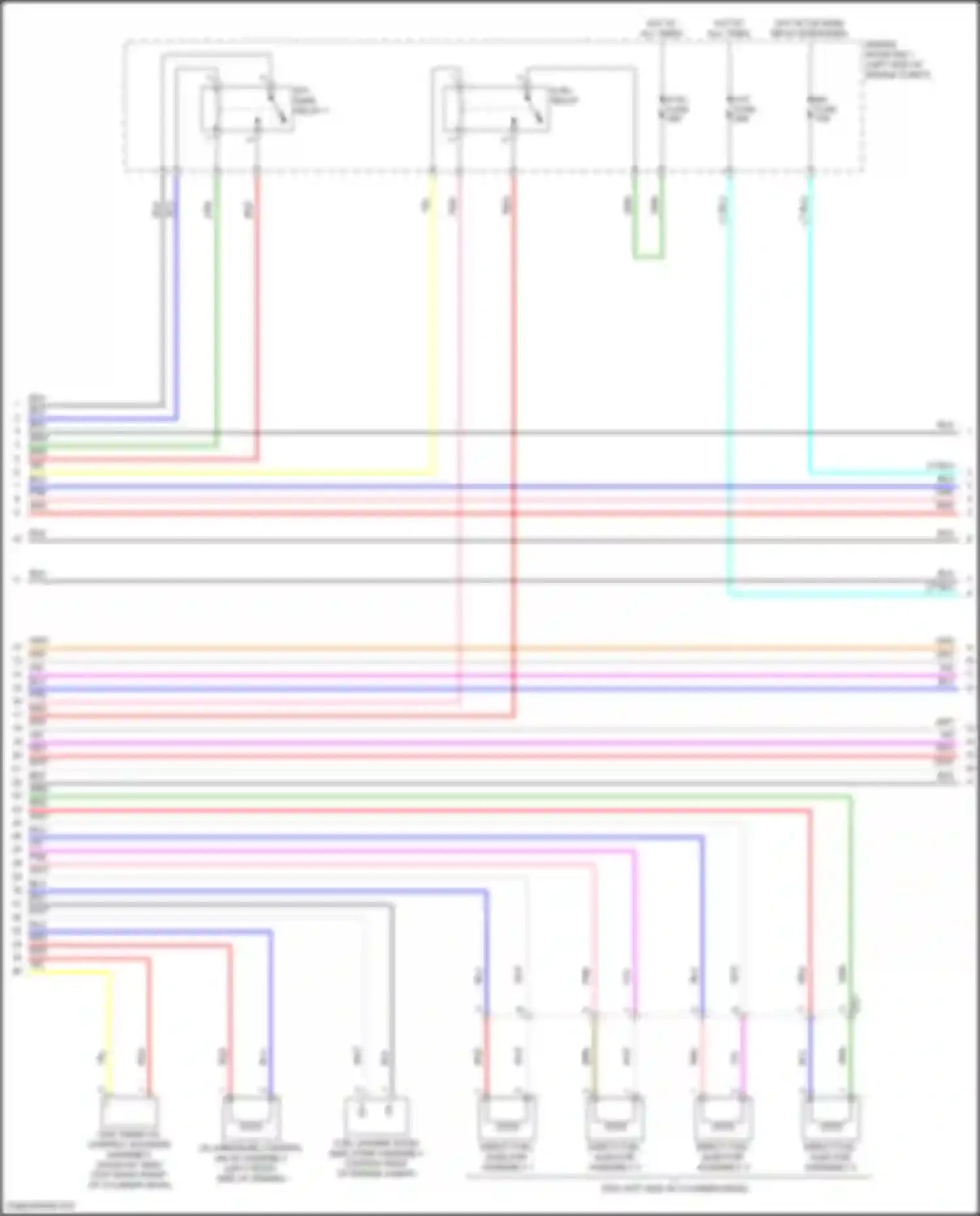 Corolla Cross Toyota I (2020-2024): Wiring diagram engine performance 2.0l (3 of 7)