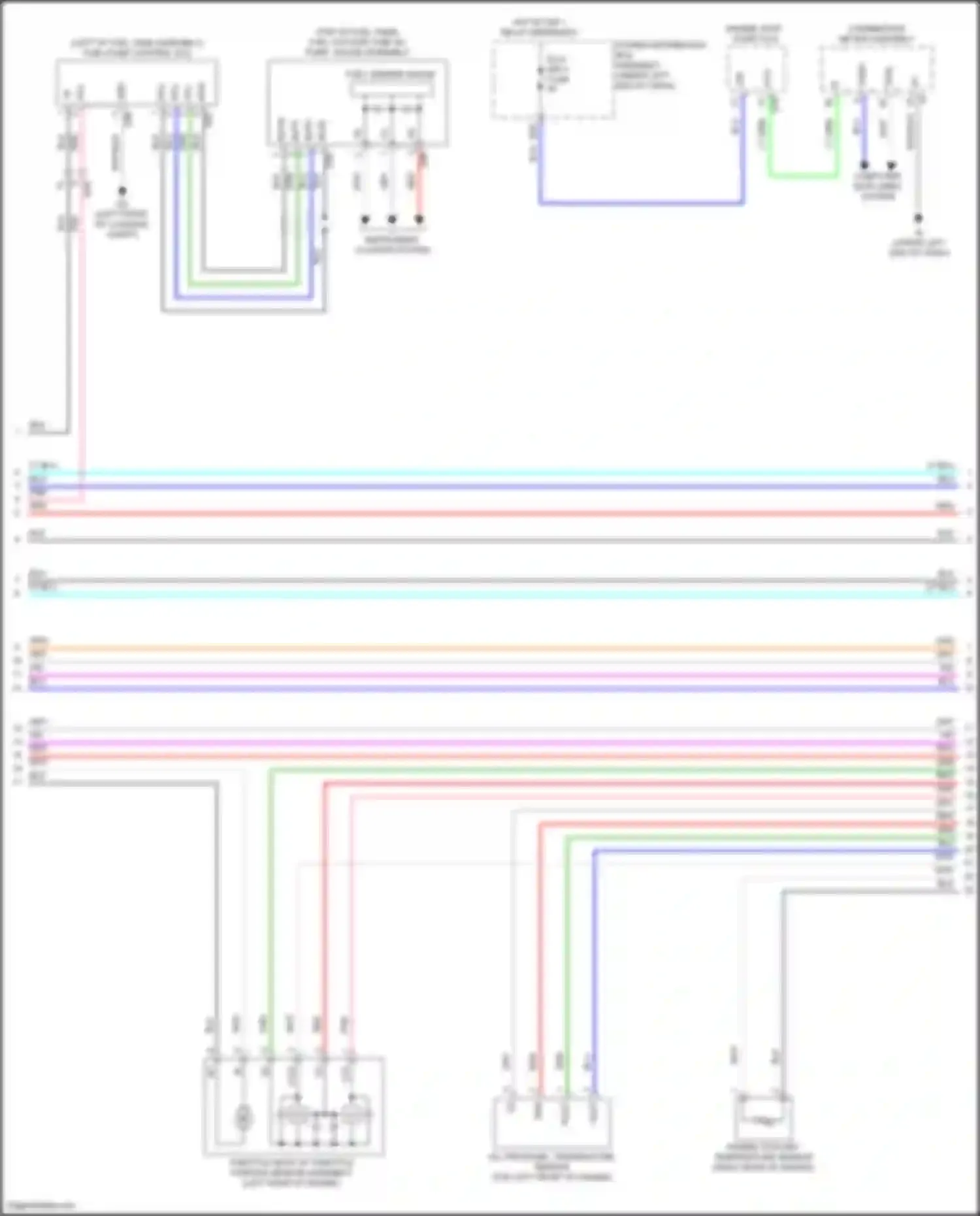 Corolla Cross Toyota I (2020-2024): Wiring diagram engine performance 2.0l (4 of 7)