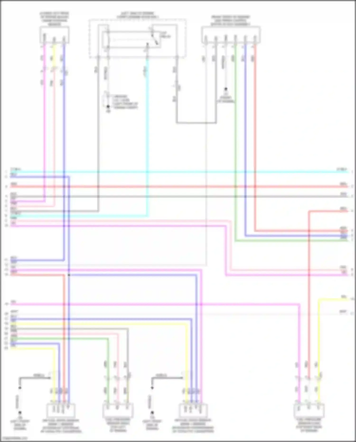 Corolla Cross Toyota I (2020-2024): Wiring diagram engine performance 2.0l (6 of 7)