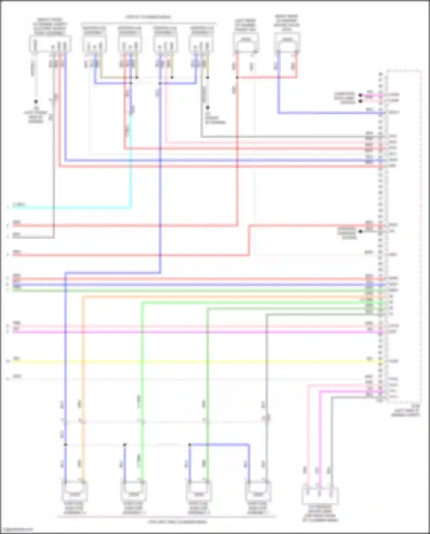 Corolla Cross Toyota I (2020-2024): Wiring diagram engine performance 2.0l (7 of 7)