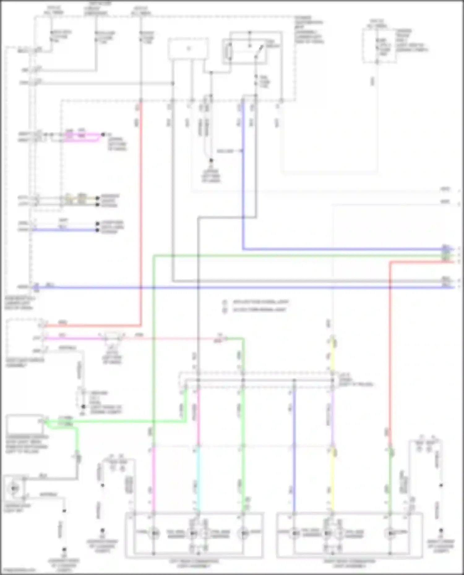Corolla Cross Toyota I (2020-2024): Exterior lamps circuit (1 of 4)