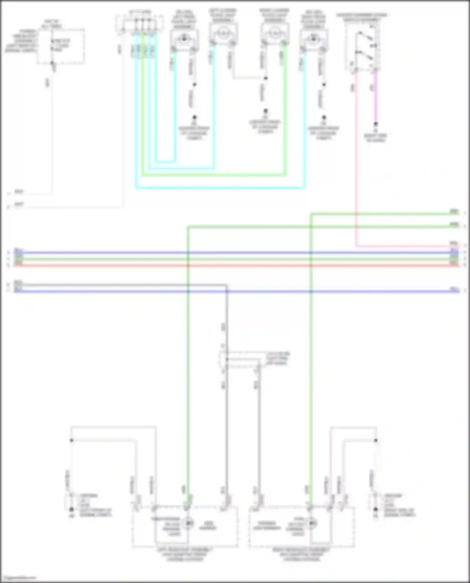 Corolla Cross Toyota I (2020-2024): Exterior lamps circuit (2 of 4)