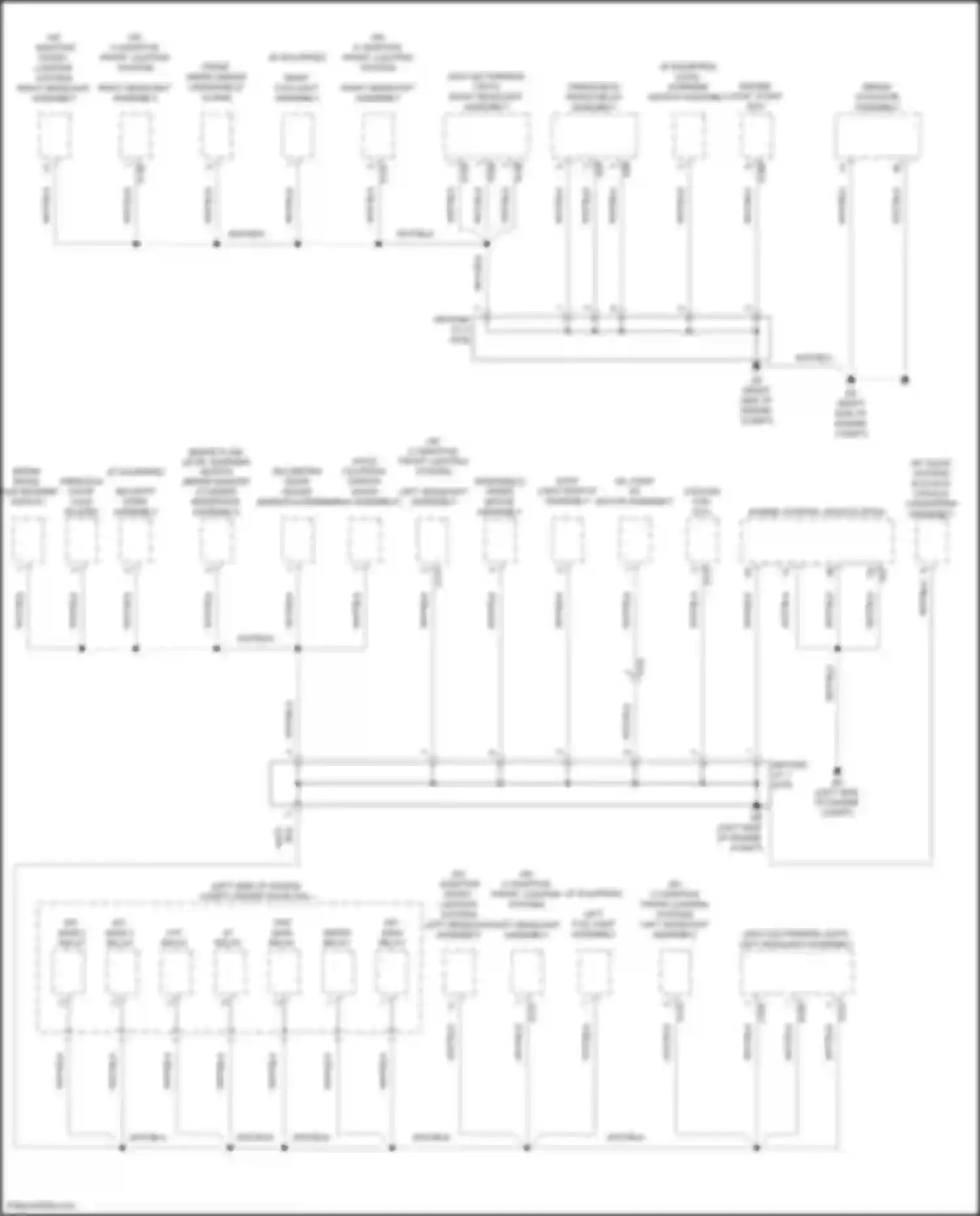 Corolla Cross Toyota I (2020-2024): Ground distribution circuit (1 of 4)