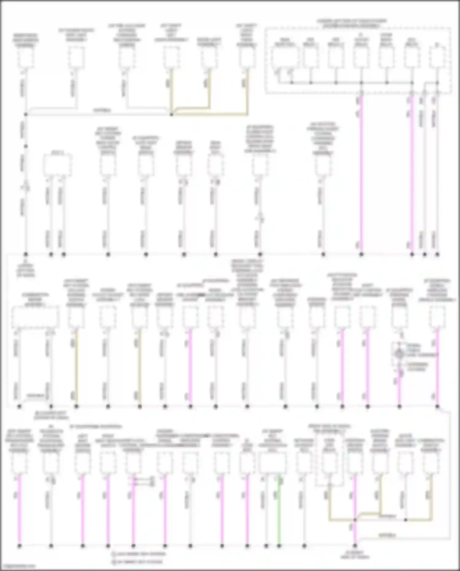 Corolla Cross Toyota I (2020-2024): Ground distribution circuit (2 of 4)