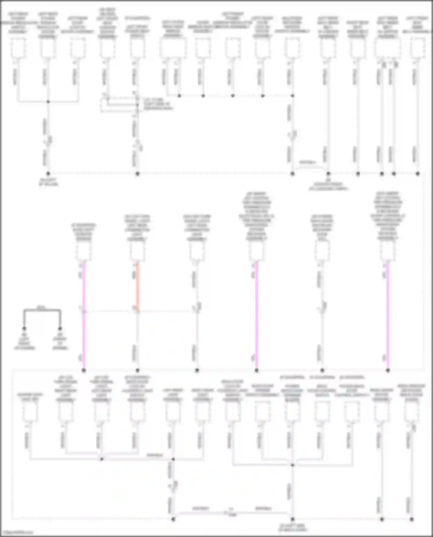 Corolla Cross Toyota I (2020-2024): Ground distribution circuit (3 of 4)