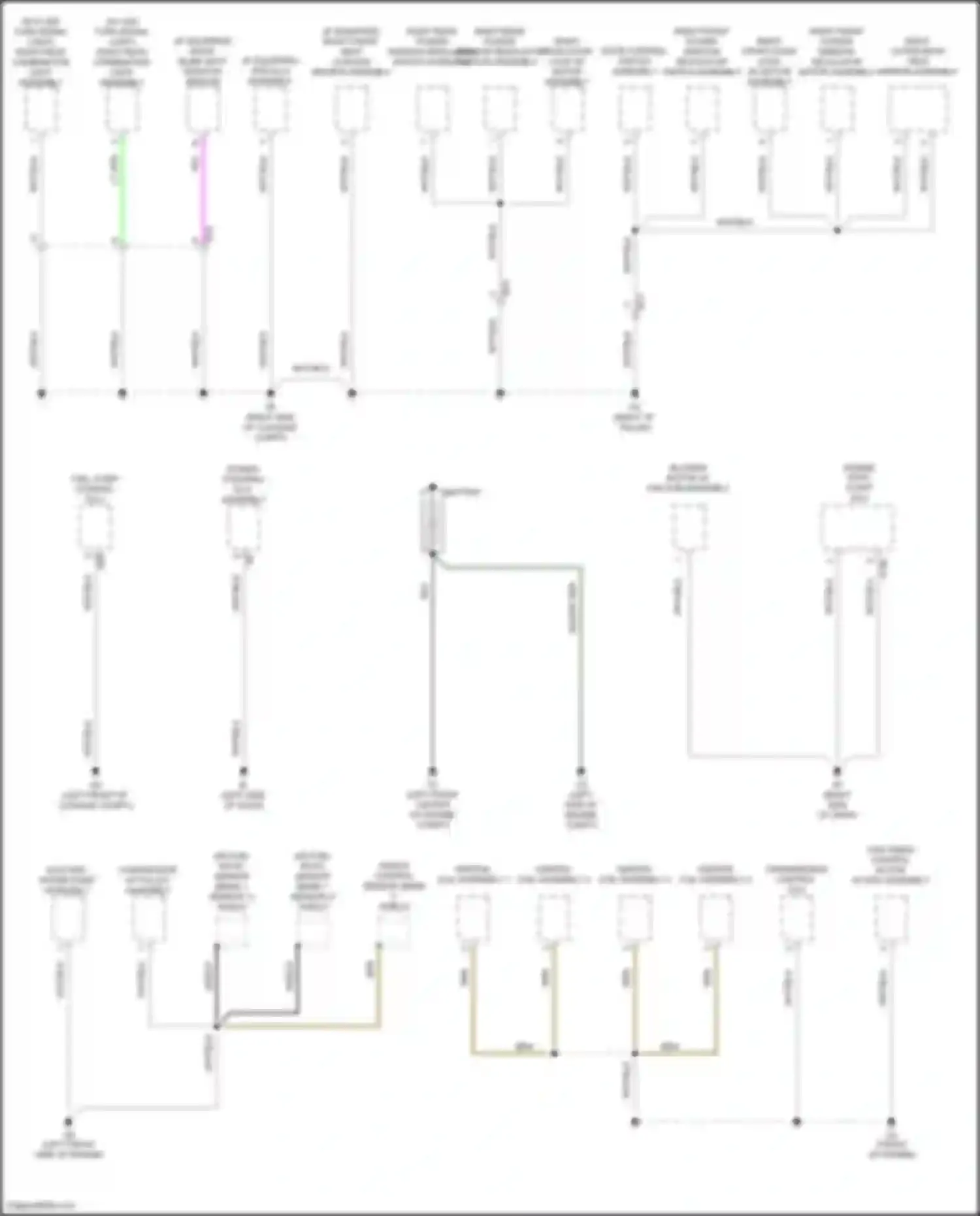 Corolla Cross Toyota I (2020-2024): Ground distribution circuit (4 of 4)