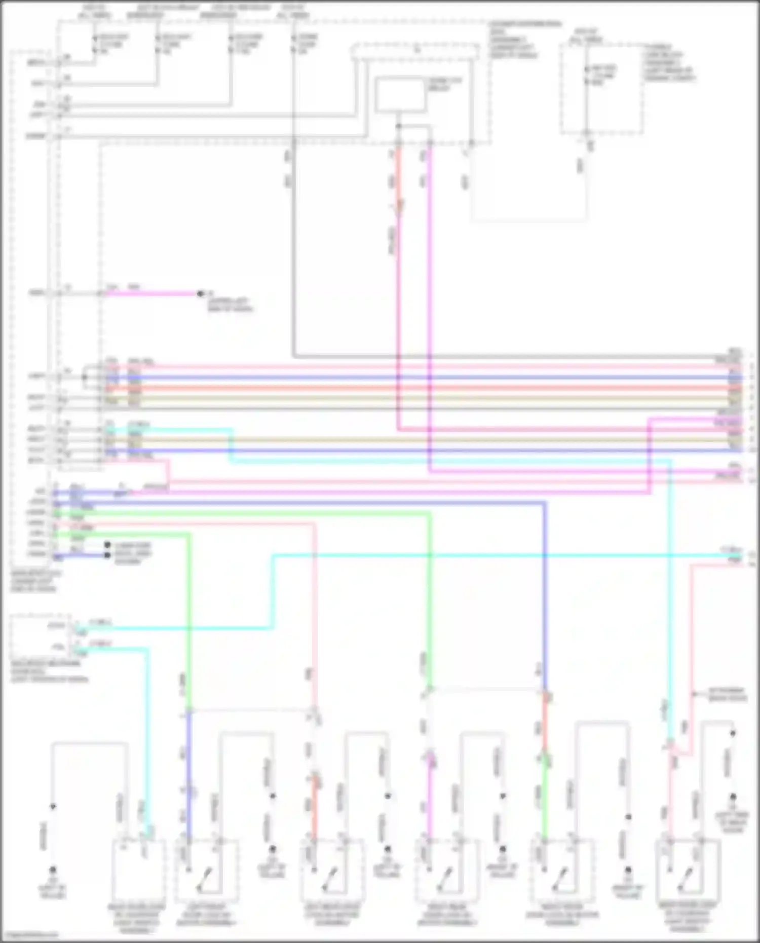 Corolla Cross Toyota I (2020-2024): Courtesy lamps circuit (1 of 3)