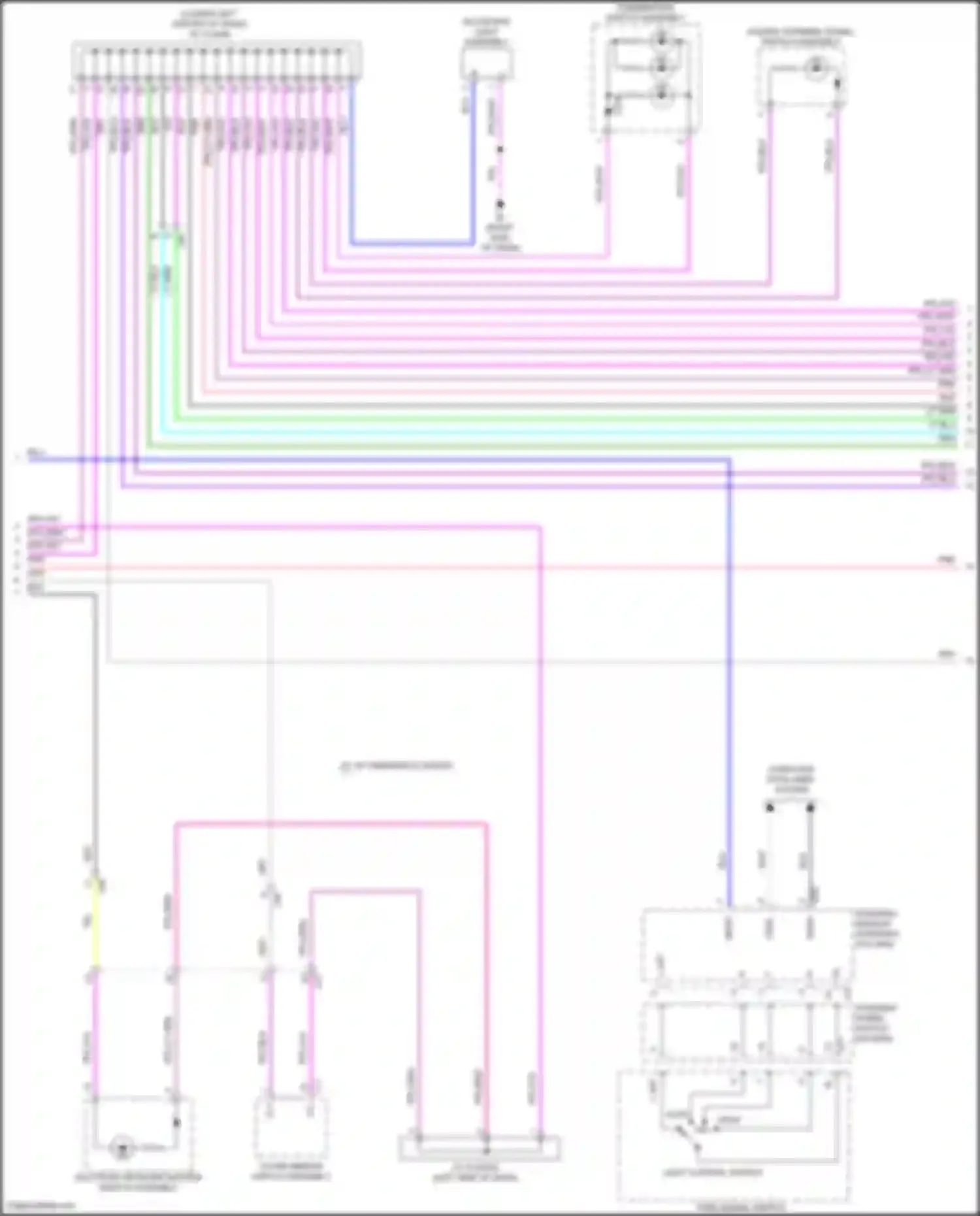 Corolla Cross Toyota I (2020-2024): Instrument illumination circuit (2 of 3)