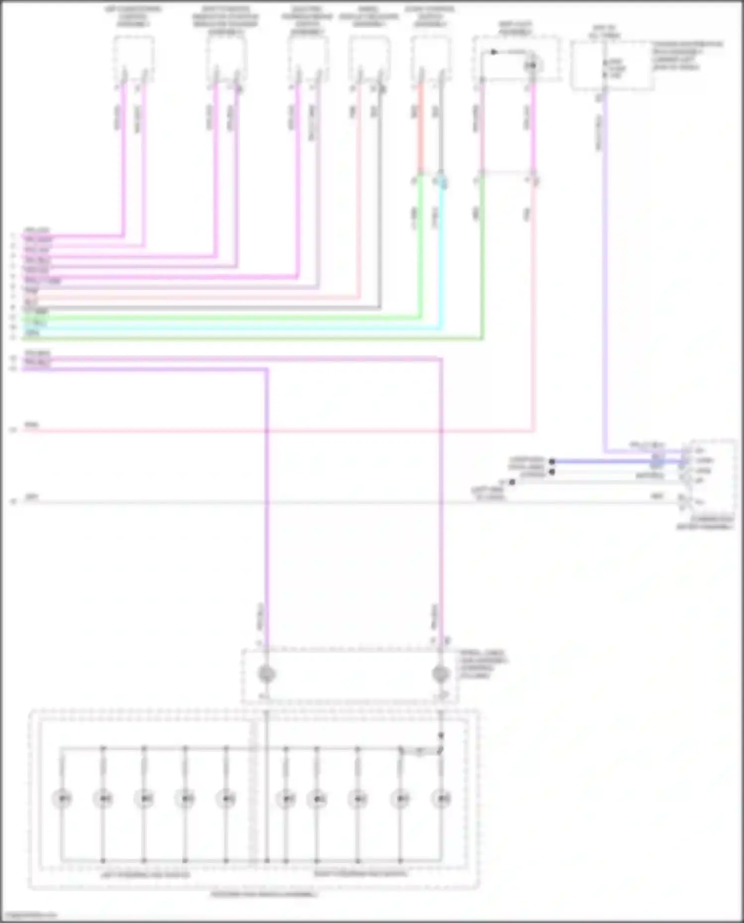 Corolla Cross Toyota I (2020-2024): Instrument illumination circuit (3 of 3)