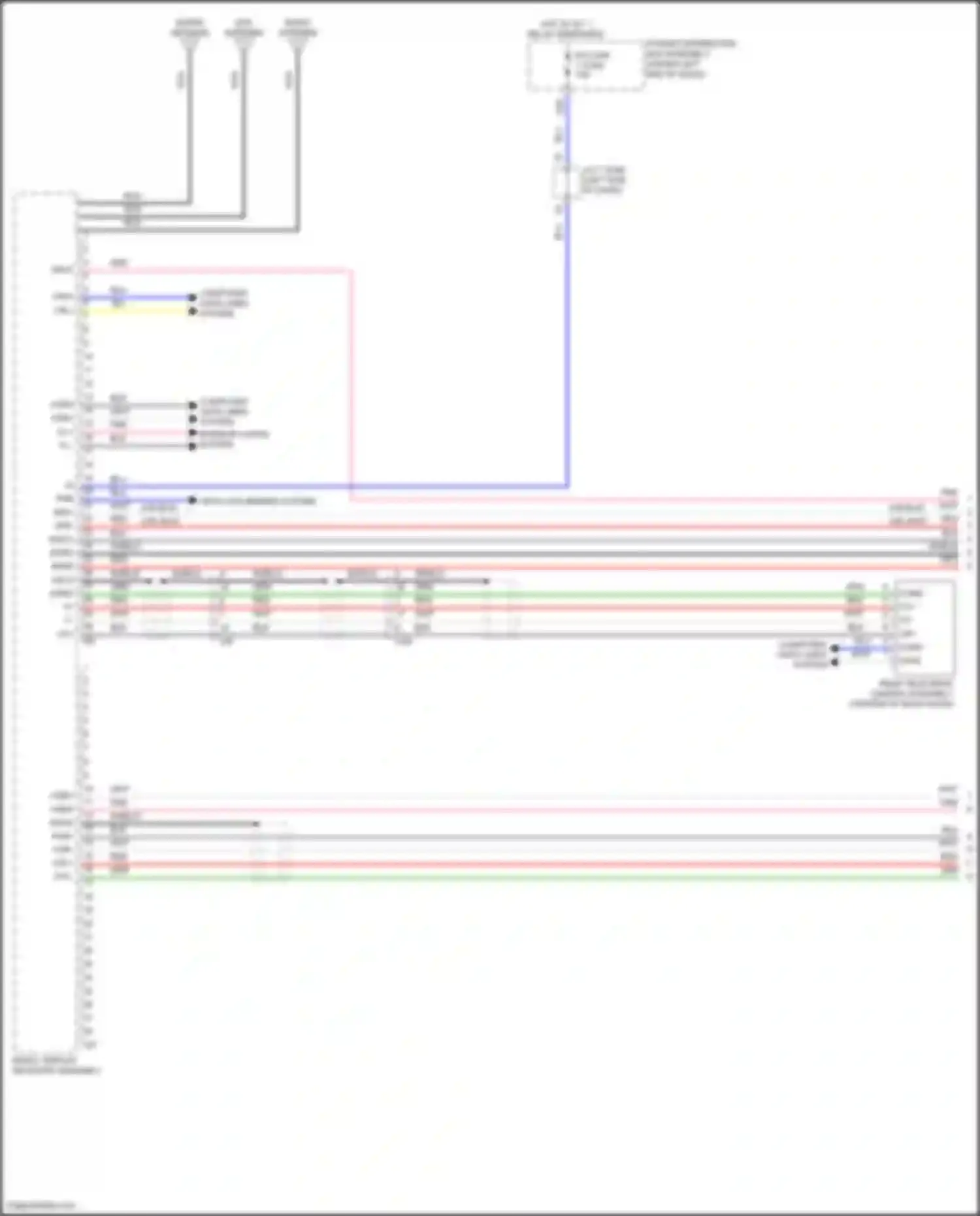 Corolla Cross Toyota I (2020-2024): Navigation circuit, w/ built-in amplifier (1 of 4)