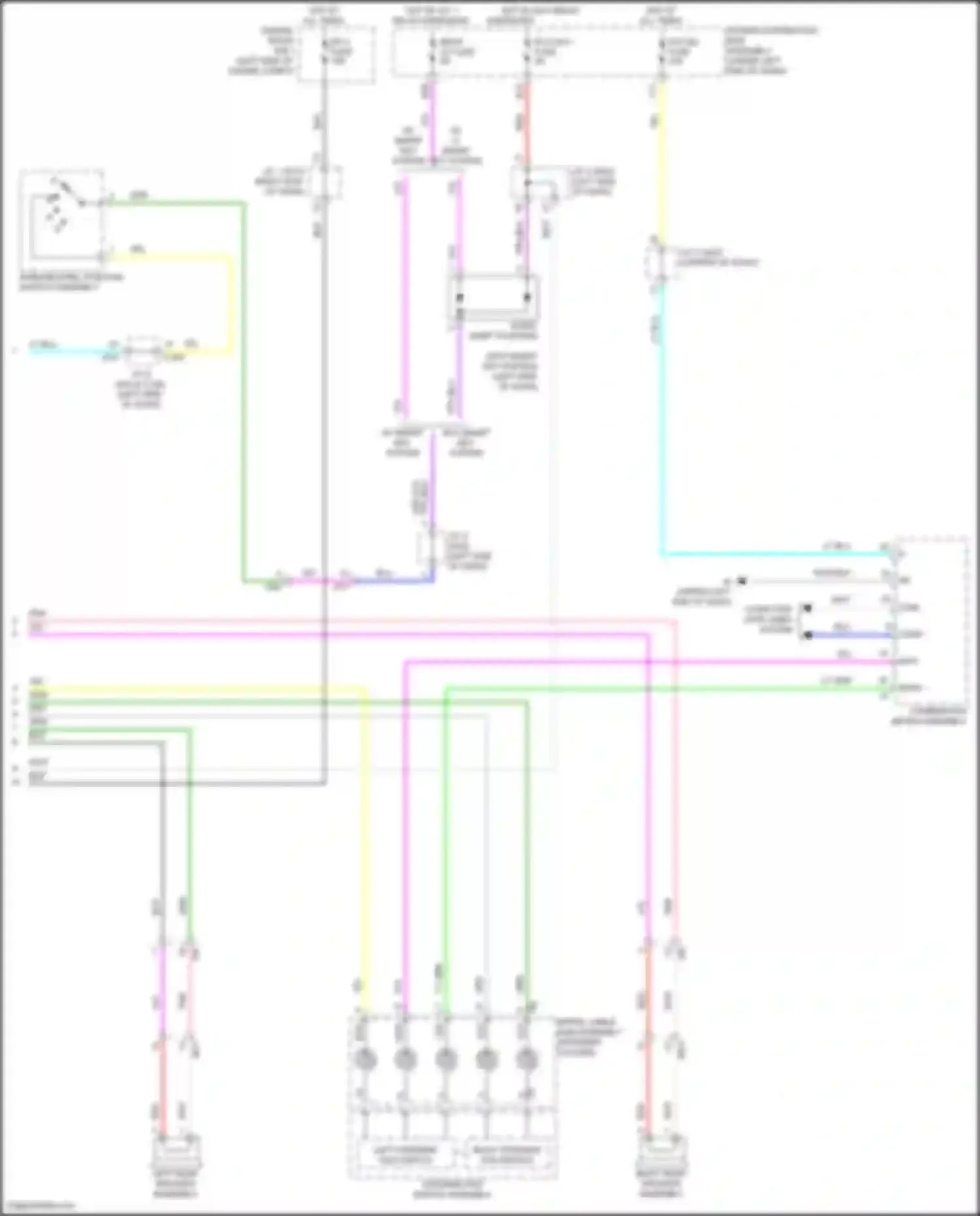 Corolla Cross Toyota I (2020-2024): Navigation circuit, w/ built-in amplifier (4 of 4)